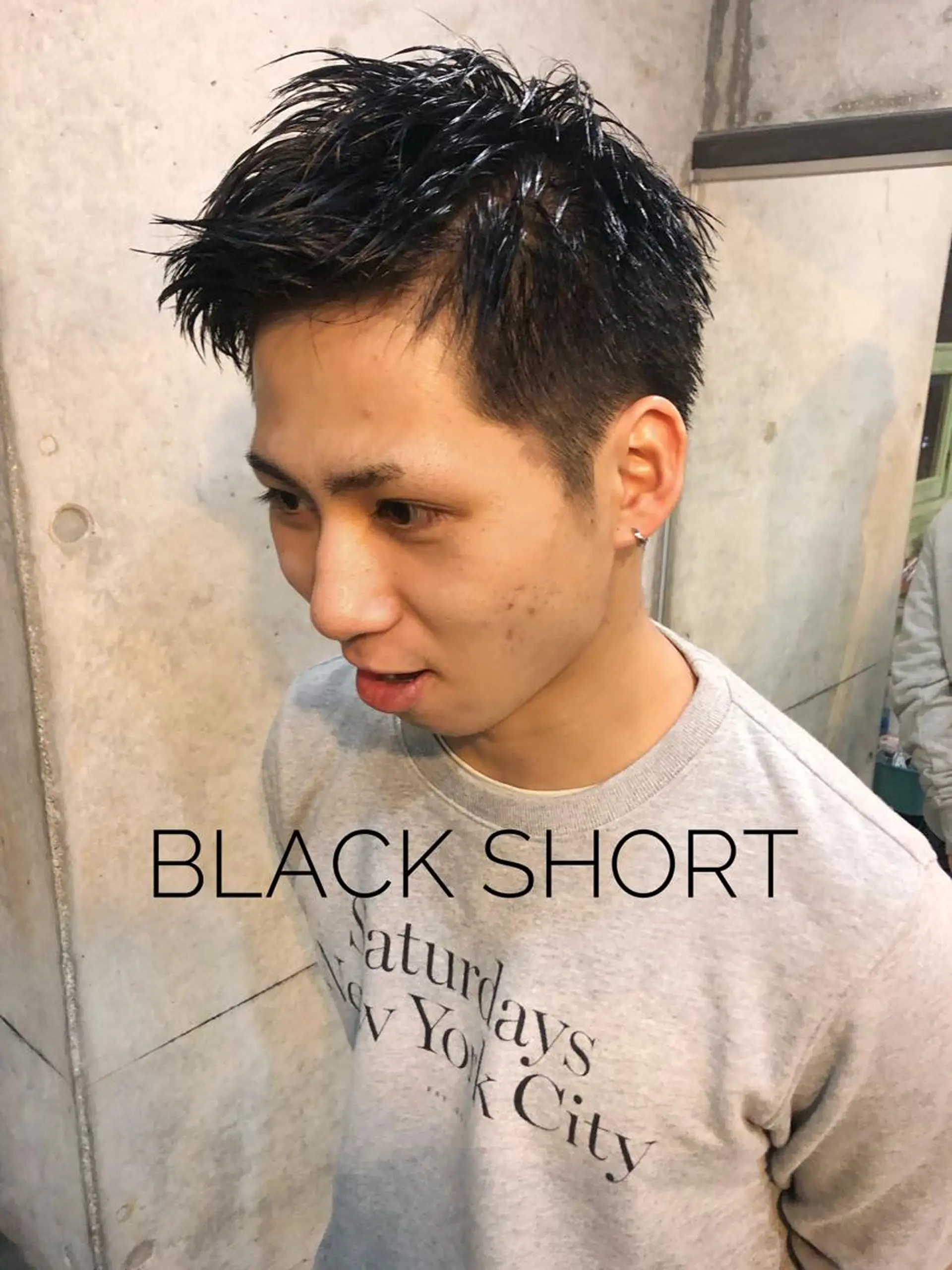 ショート メンズ特化美容師 ハスイルイのヘアスタイル