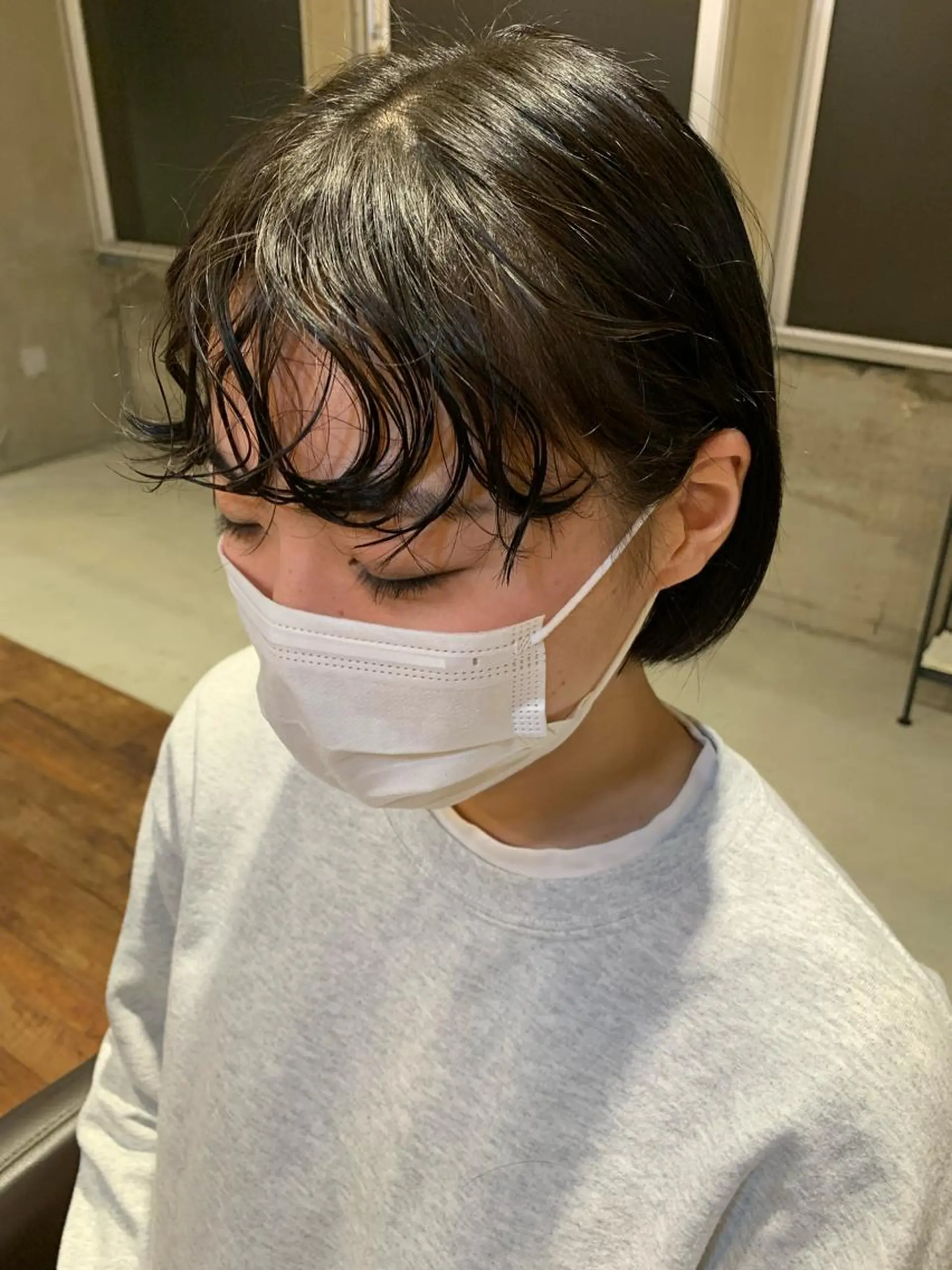 ショート パーマ 齋藤 みさきのヘアスタイル