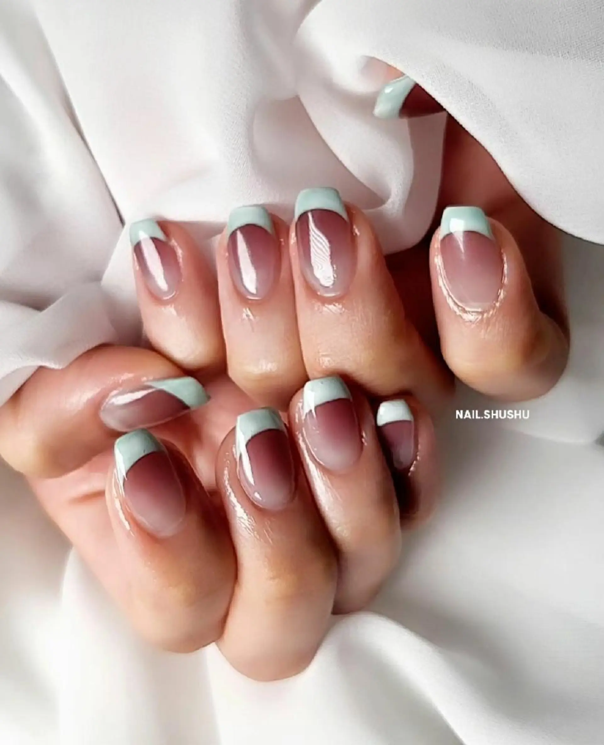 ネイル 持ち込み ニュアンスネイル ワンカラーネイル シンプルネイル 夏ネイル 3dパーツ/流行り 👧shushu❤️のネイルデザイン