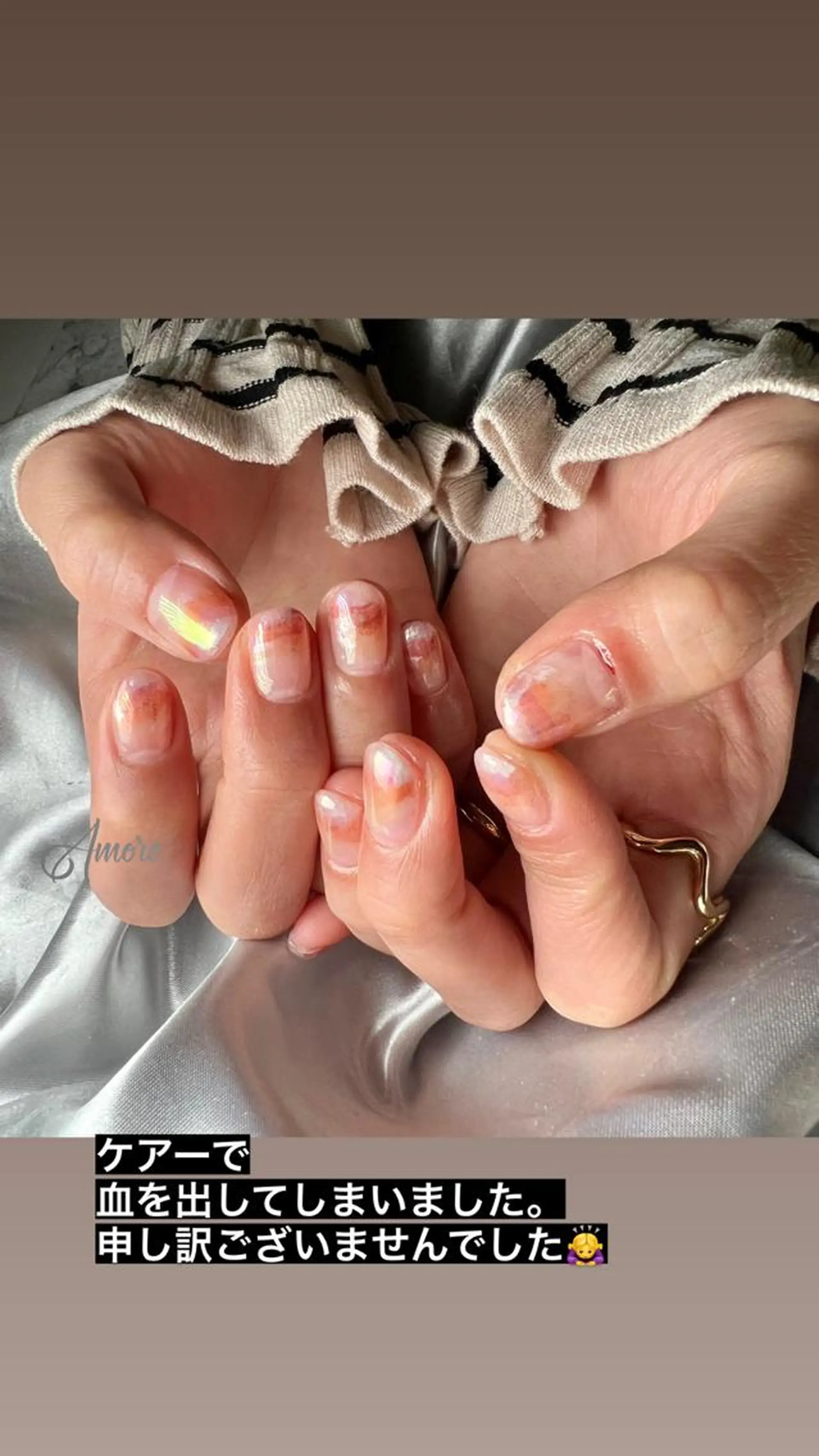 ネイル ジェルネイル 韓国ネイル ミラーネイル オフィスネイル パラジェル You kyehwaのネイルデザイン