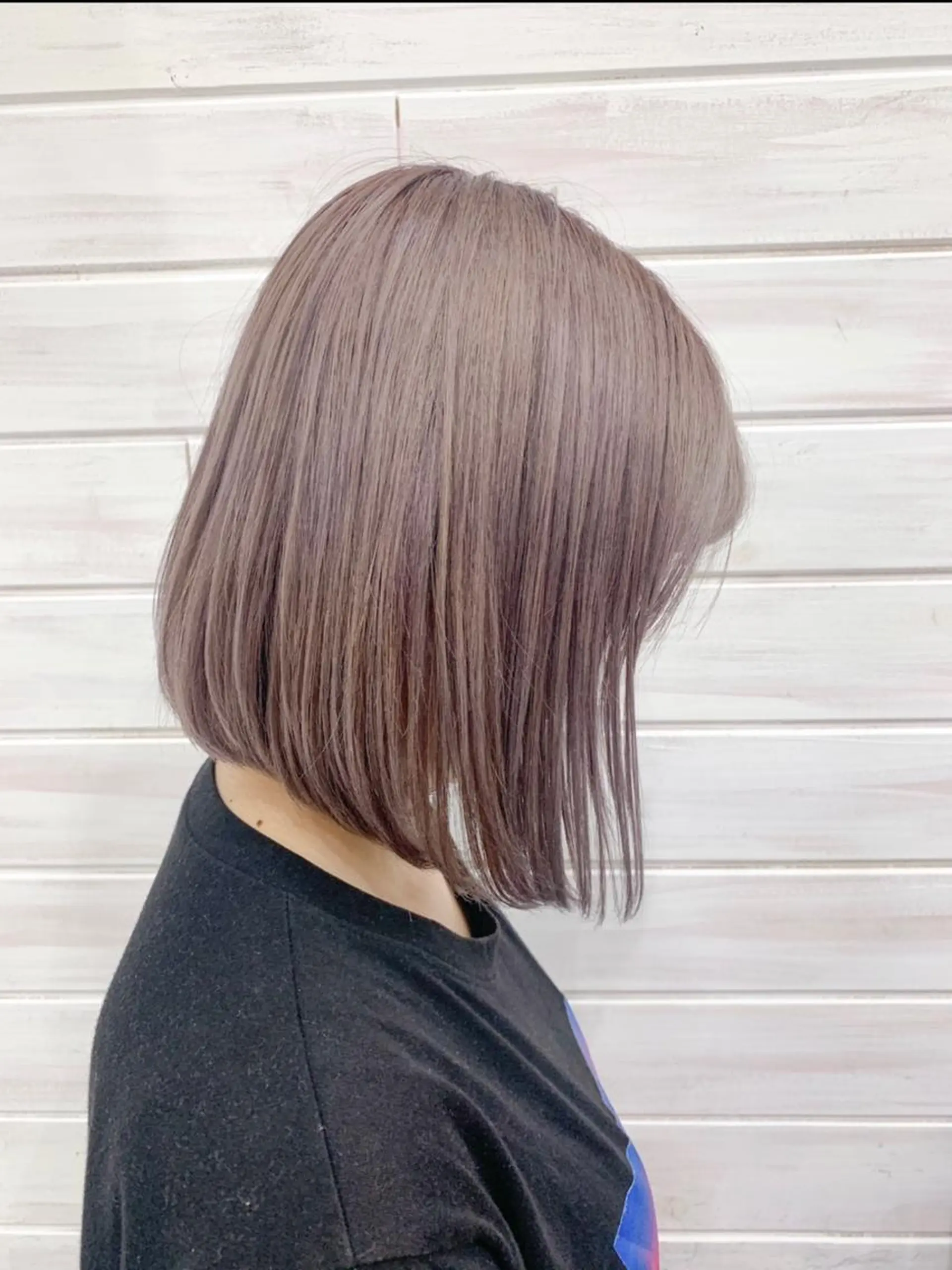 ミディアム カラー ヘアカラー トリートメント 縮毛矯正/髪質改善 /韓国風　山川春輝のヘアスタイル