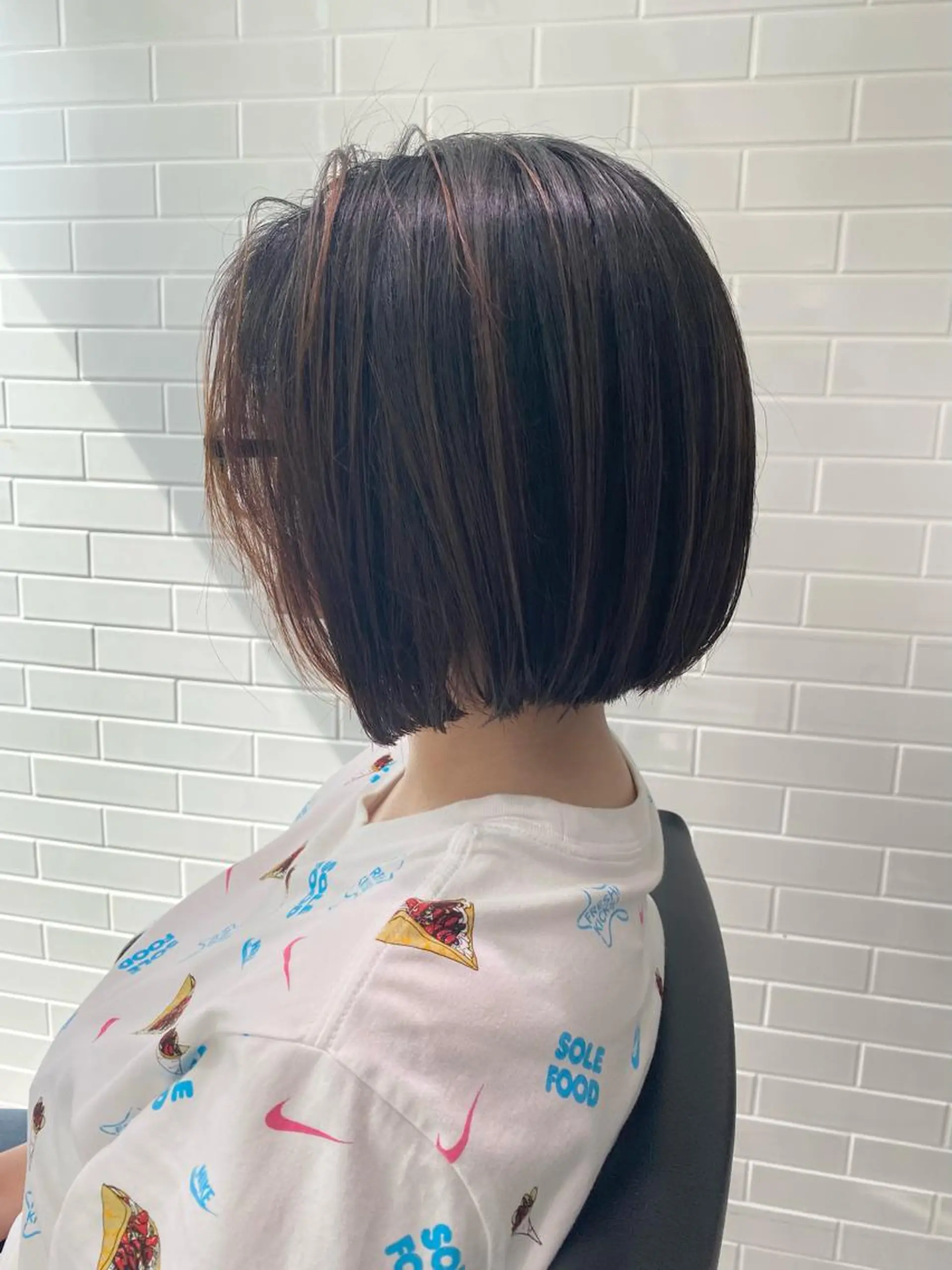 ショート とびまつ /ショート/脱白髪染のヘアスタイル