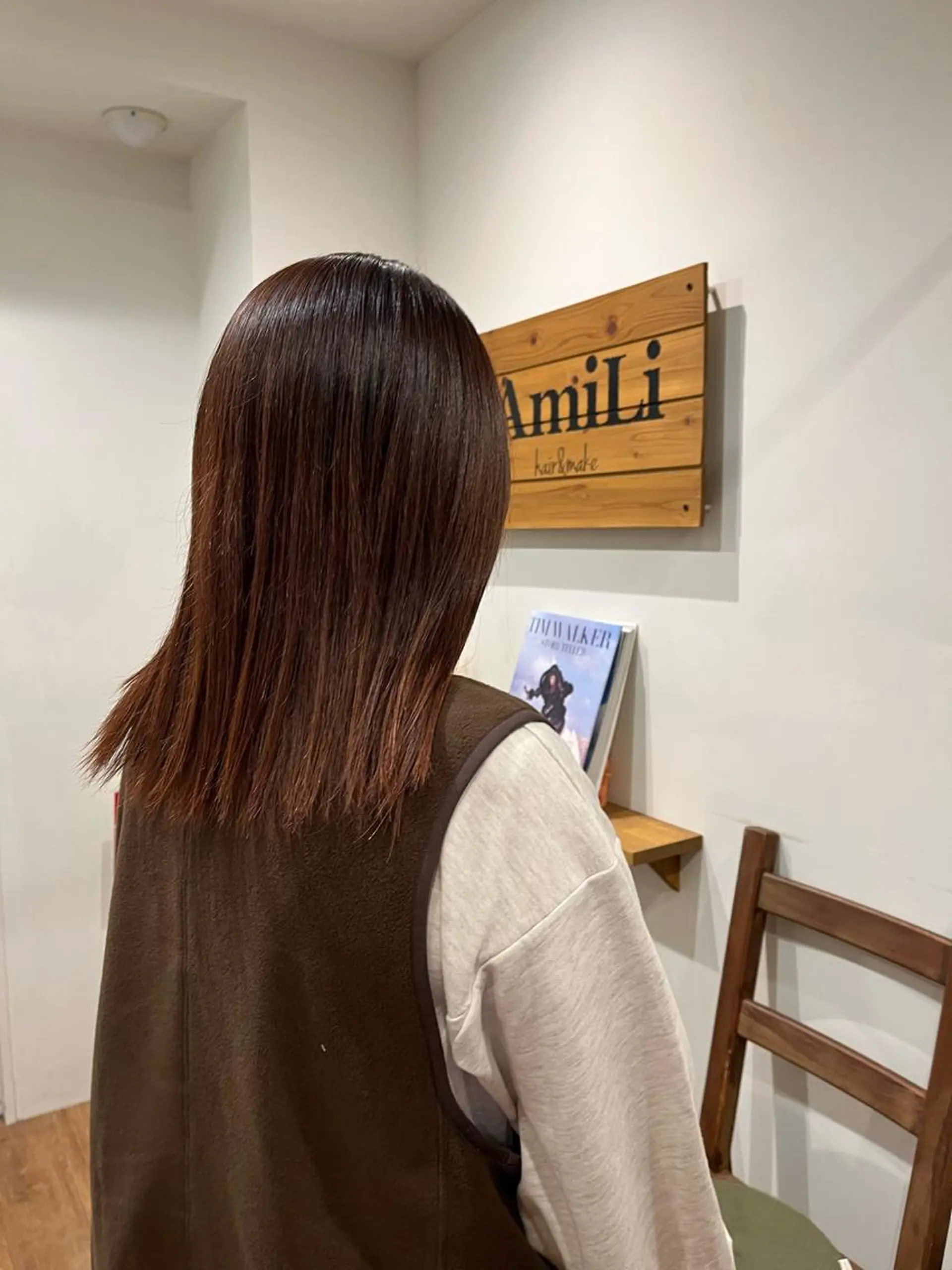 カラー china/ボブ /似合わせカラーのヘアスタイル