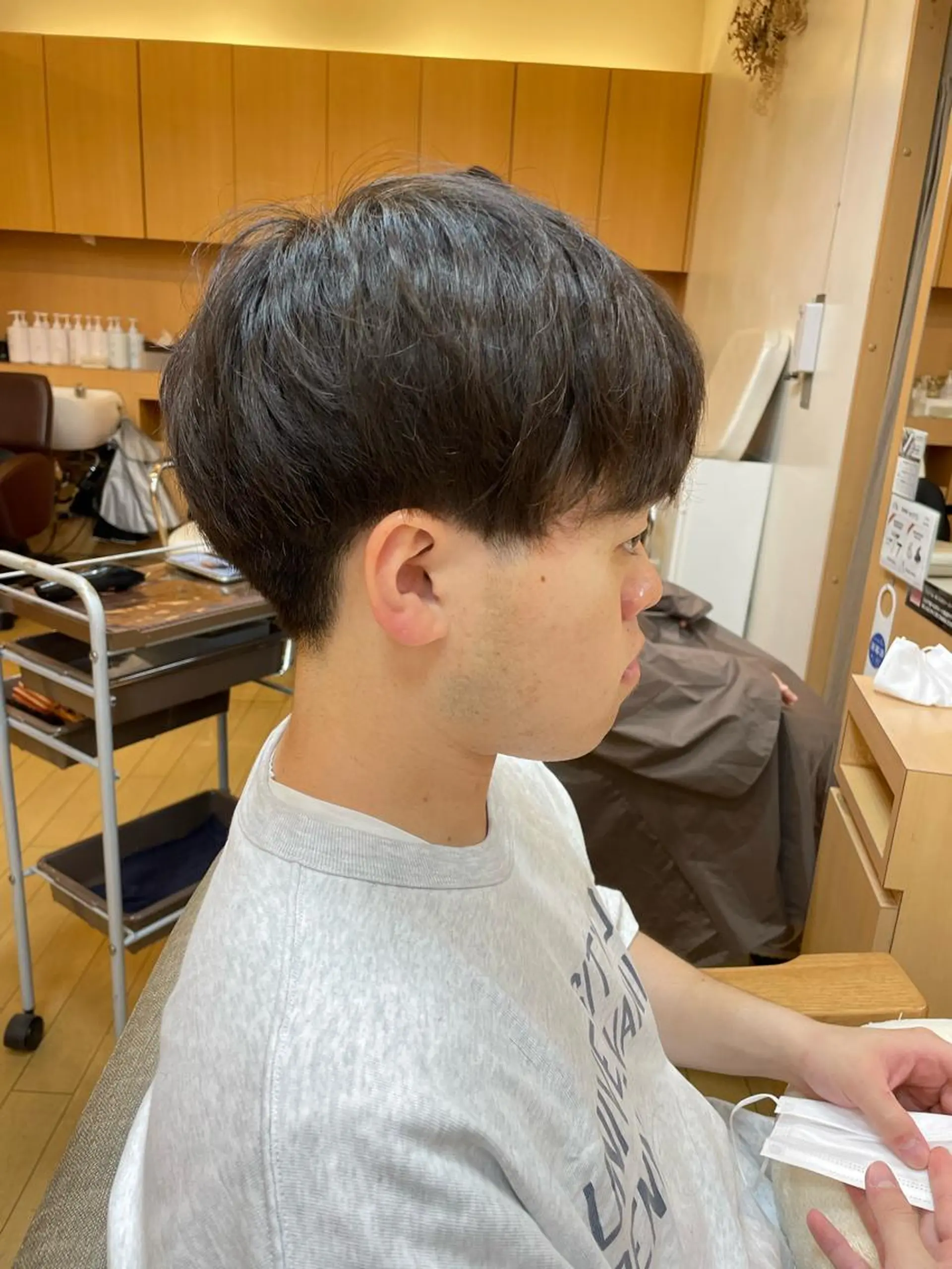 メンズ マッシュ 韓国ヘア 🤍中西麻友🤍のヘアスタイル