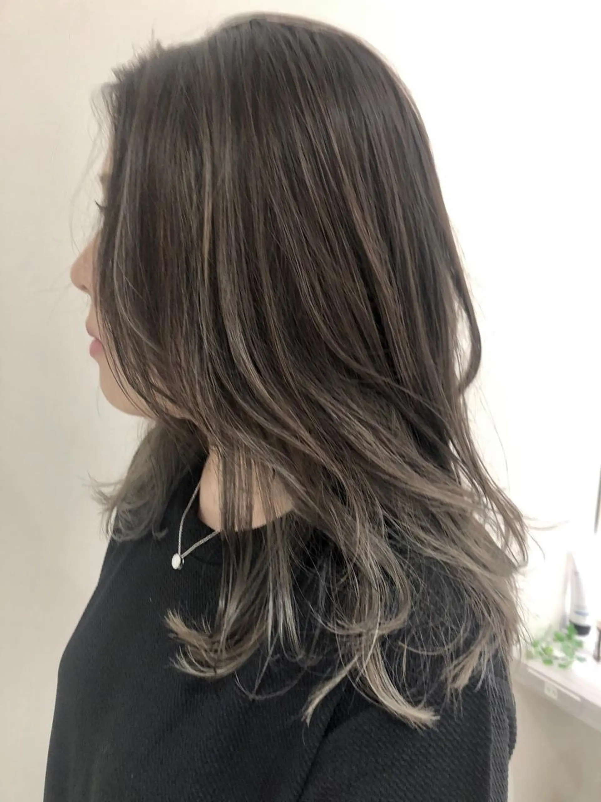 ミディアム カラー ヘアアレンジ marju銀座 マージュギンザのヘアスタイル