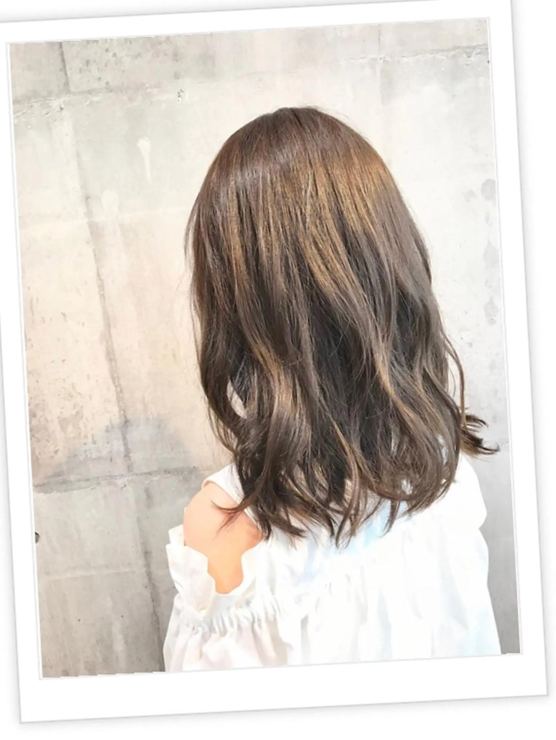 セミロング カラー パーマ ヘアアレンジ メンズ キッズ ネイル マツエク・マツパ ヘアカラー トリートメント EnBlesS西宮 マンツーマン神道有基のヘアスタイル