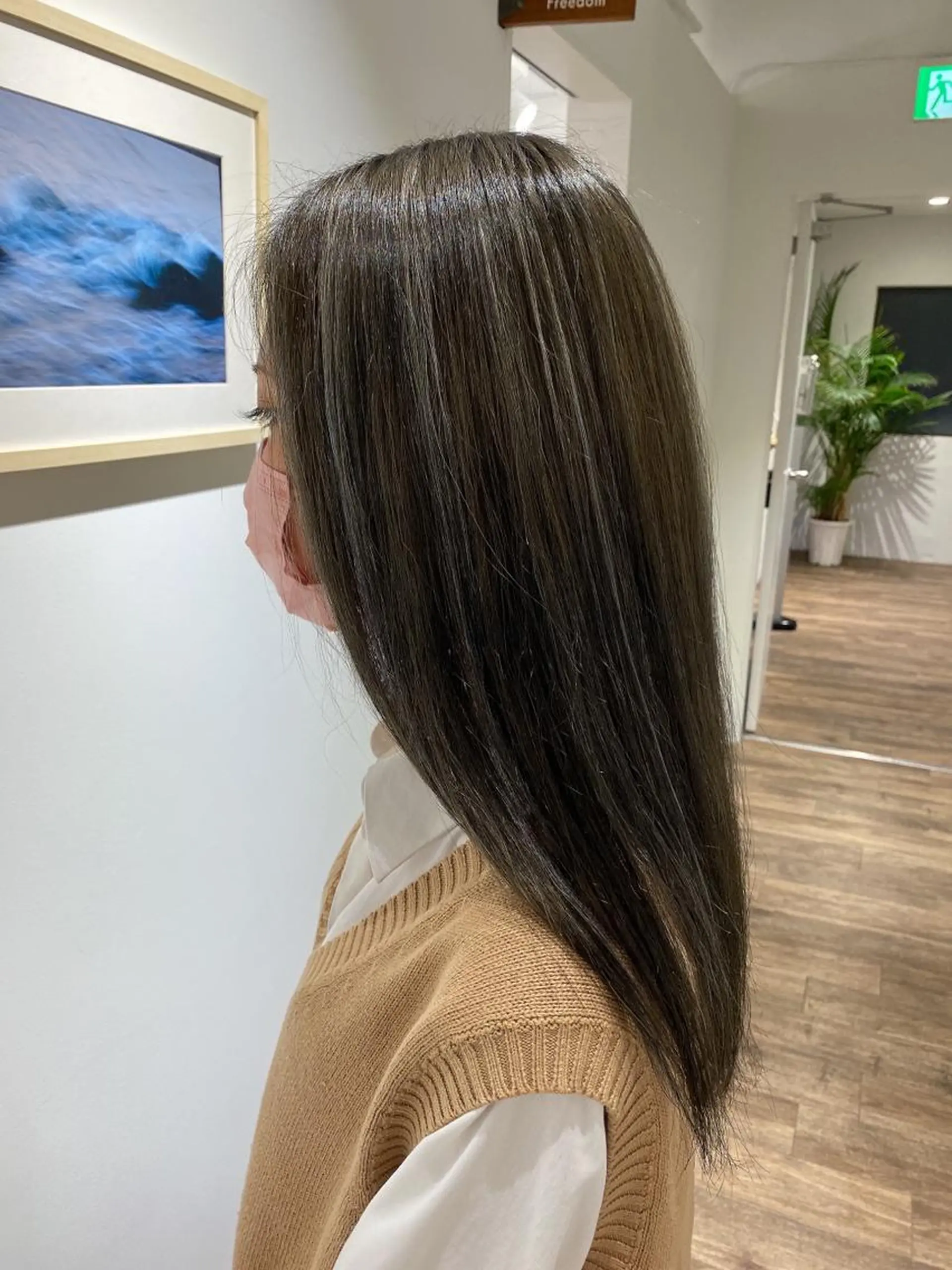 ロング カラー ヘアカラー トリートメント ハイライト⭐️上野 高広のヘアスタイル