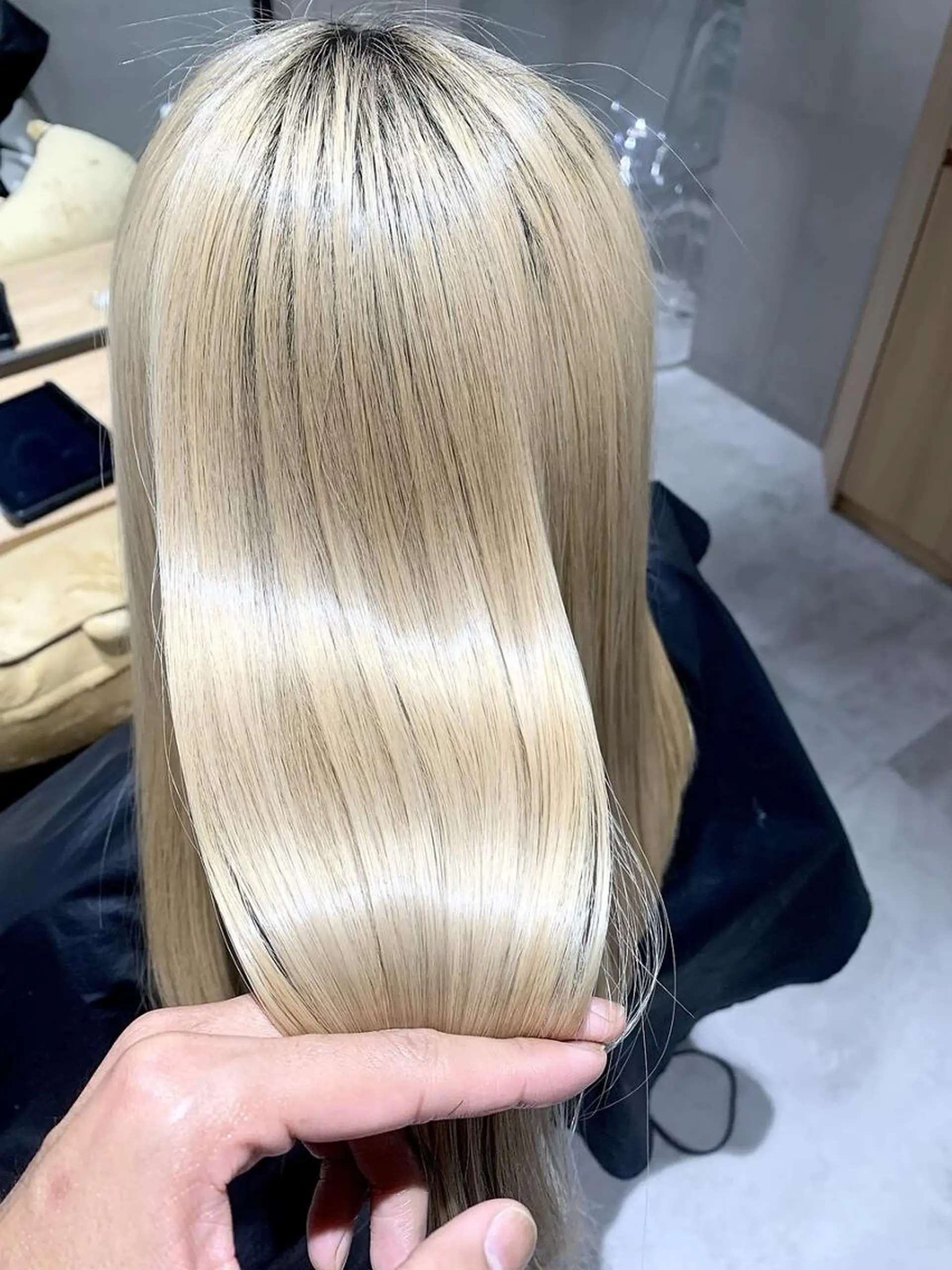 ロング カラー 髪質改善 縮毛矯正 ヘアカラー トリートメント arts茅ヶ崎 エリアNO1髪質改善のヘアスタイル