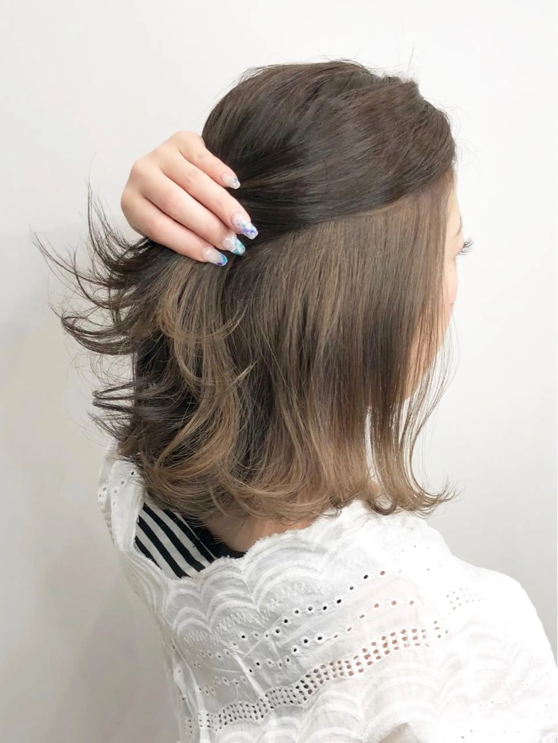 ミディアム カラー 🌙HIZUKI🌙 ハイトーン 艶髪のヘアスタイル