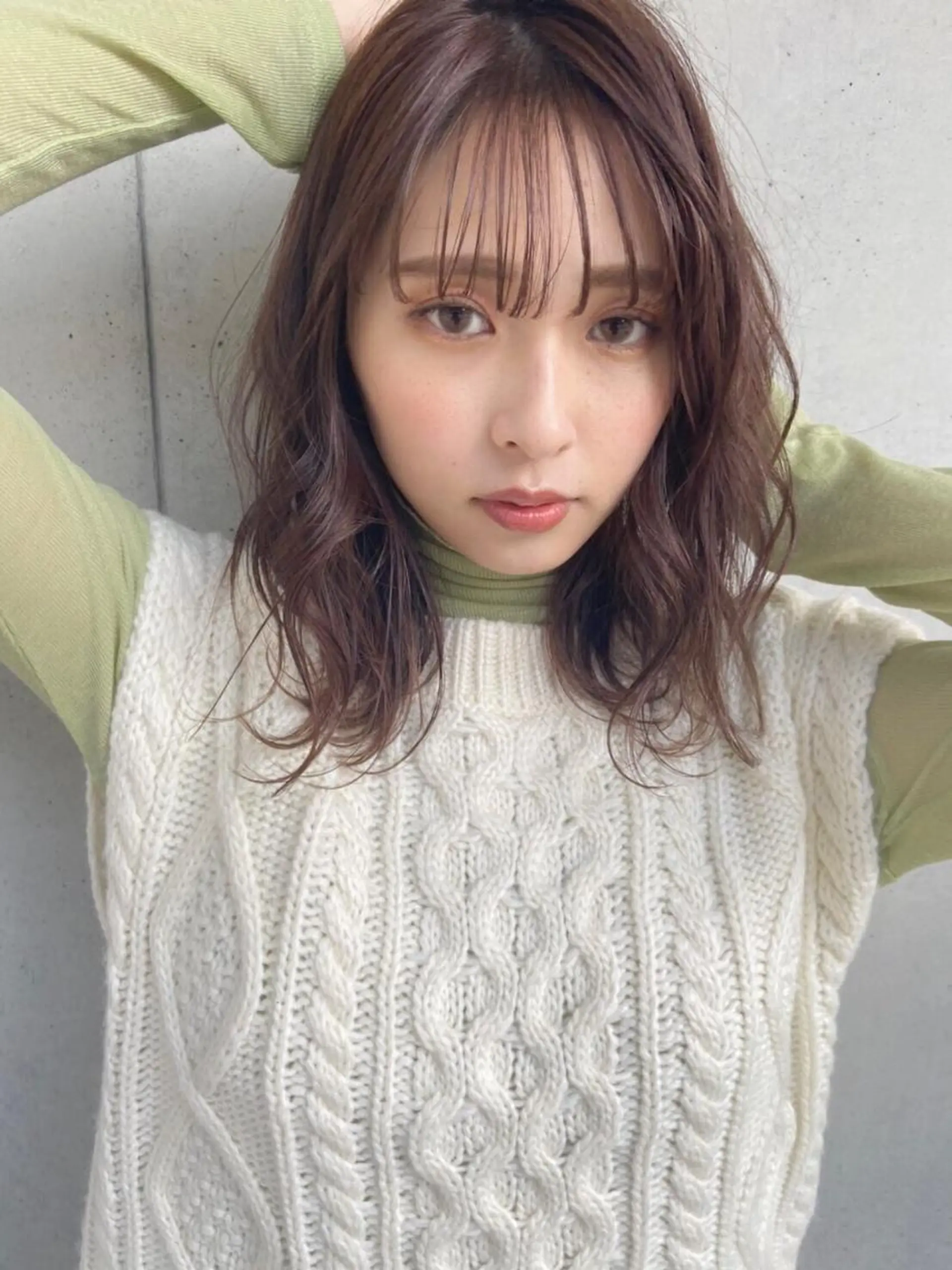 ミディアム カラー JILL by GiseL/天神のヘアスタイル