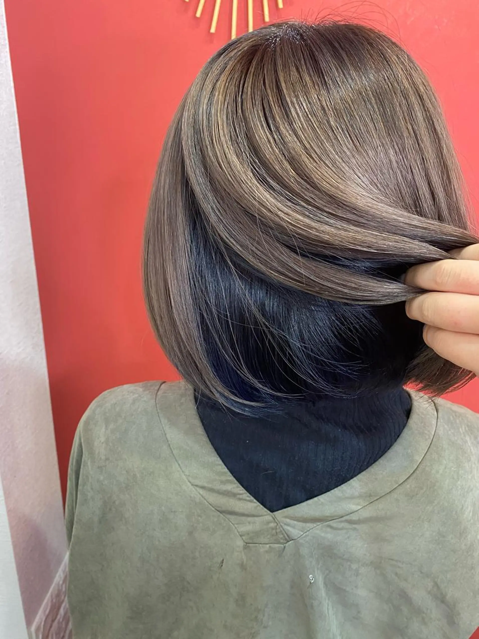 ミディアム 大久保 愛のヘアスタイル