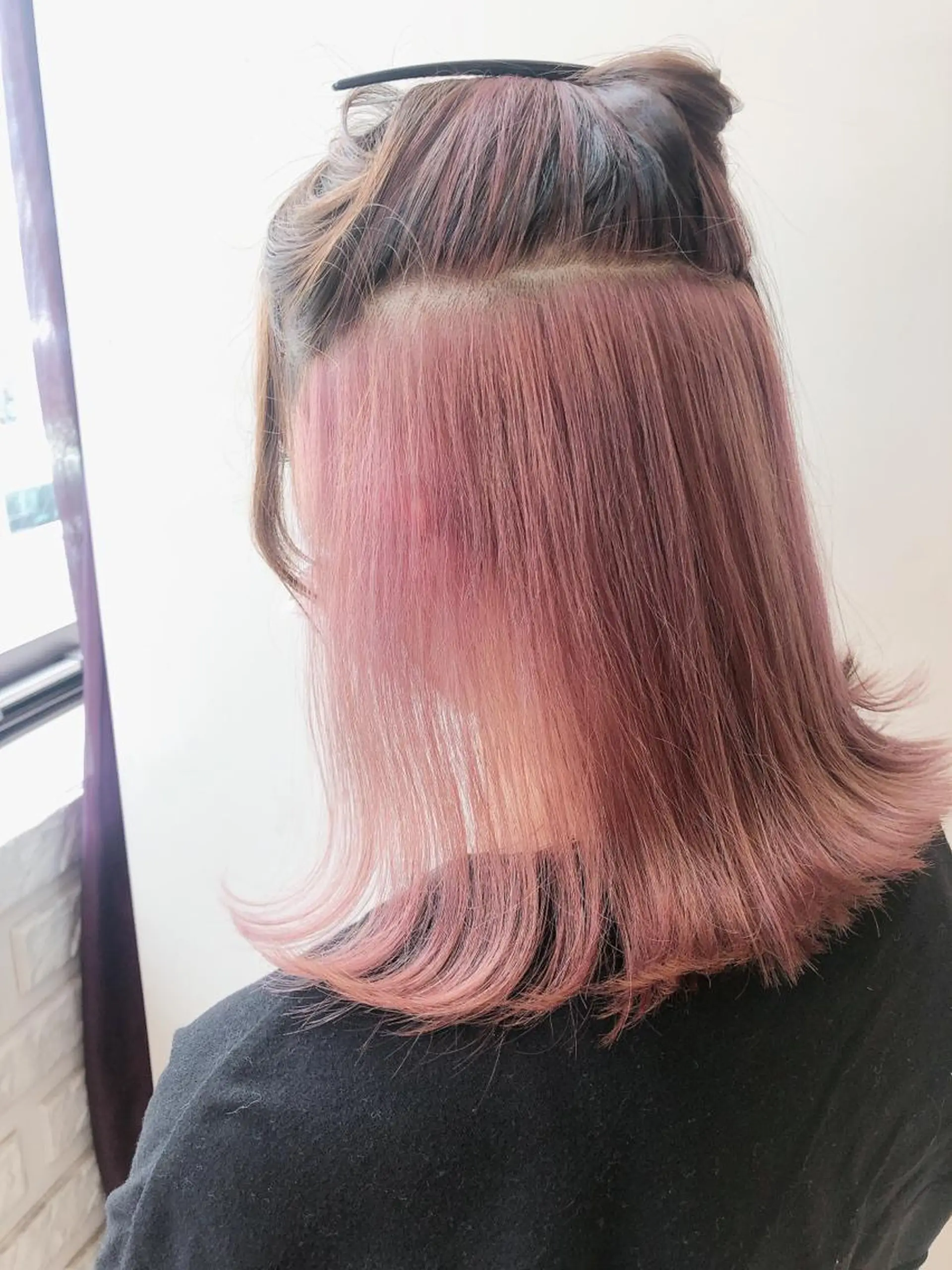 ミディアム カラー ショートショートボブ うるはのヘアスタイル