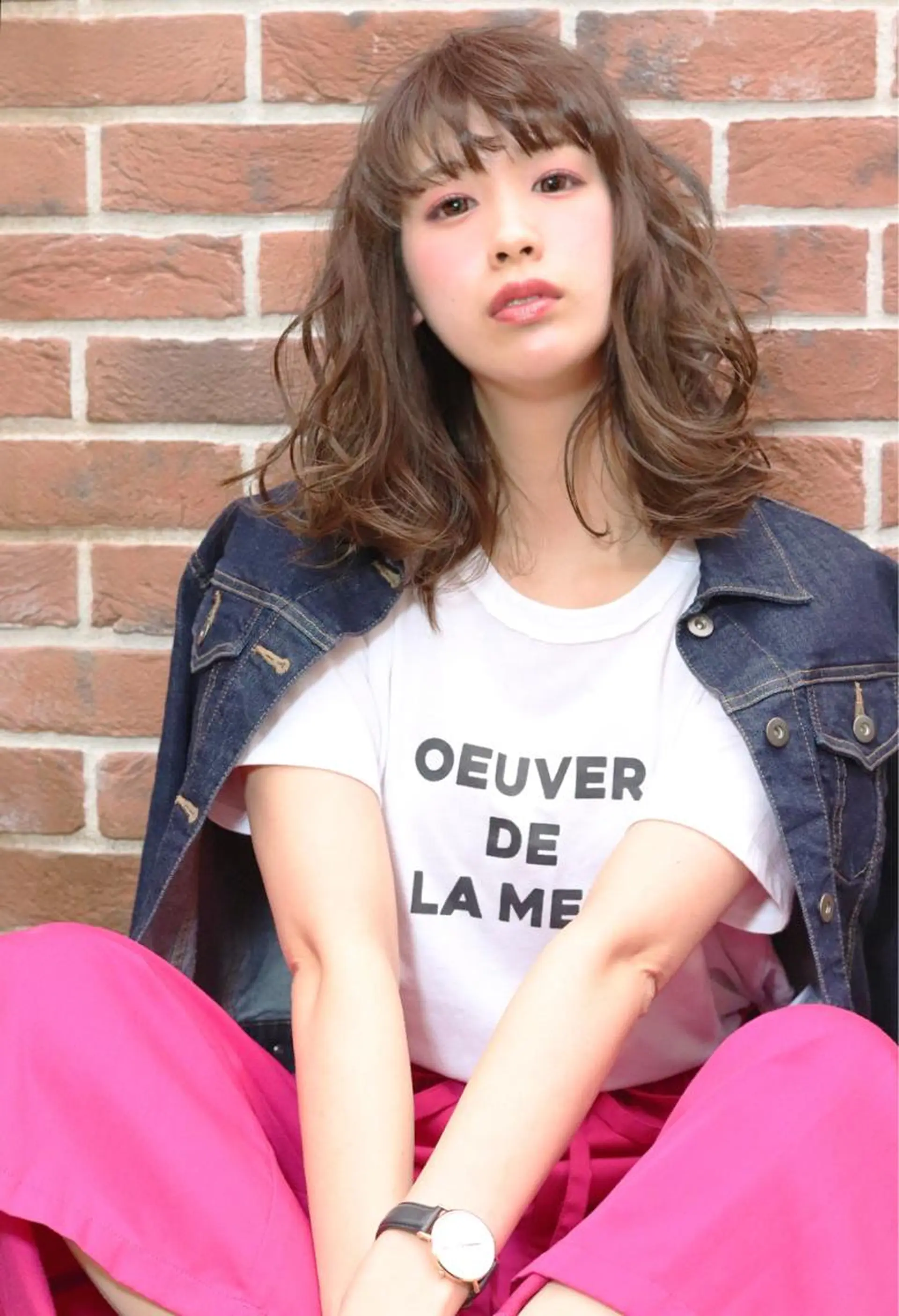 ミディアム カラー パーマ 🤲ヘッドスパ🤲 たにぐちあつし🤲のヘアスタイル