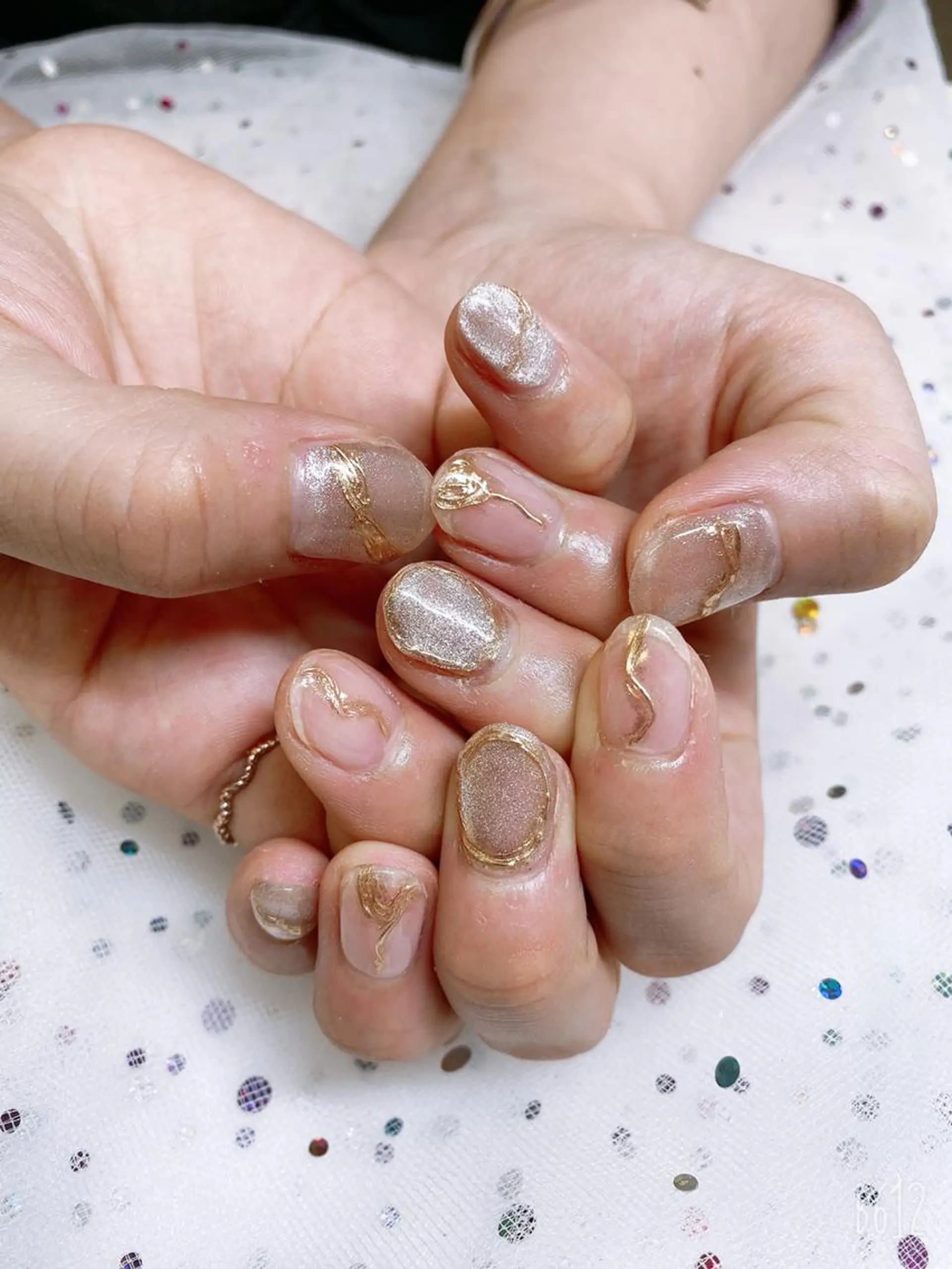 ネイル 🦋ネイルサロン ブラン🌈ゆりのネイルデザイン