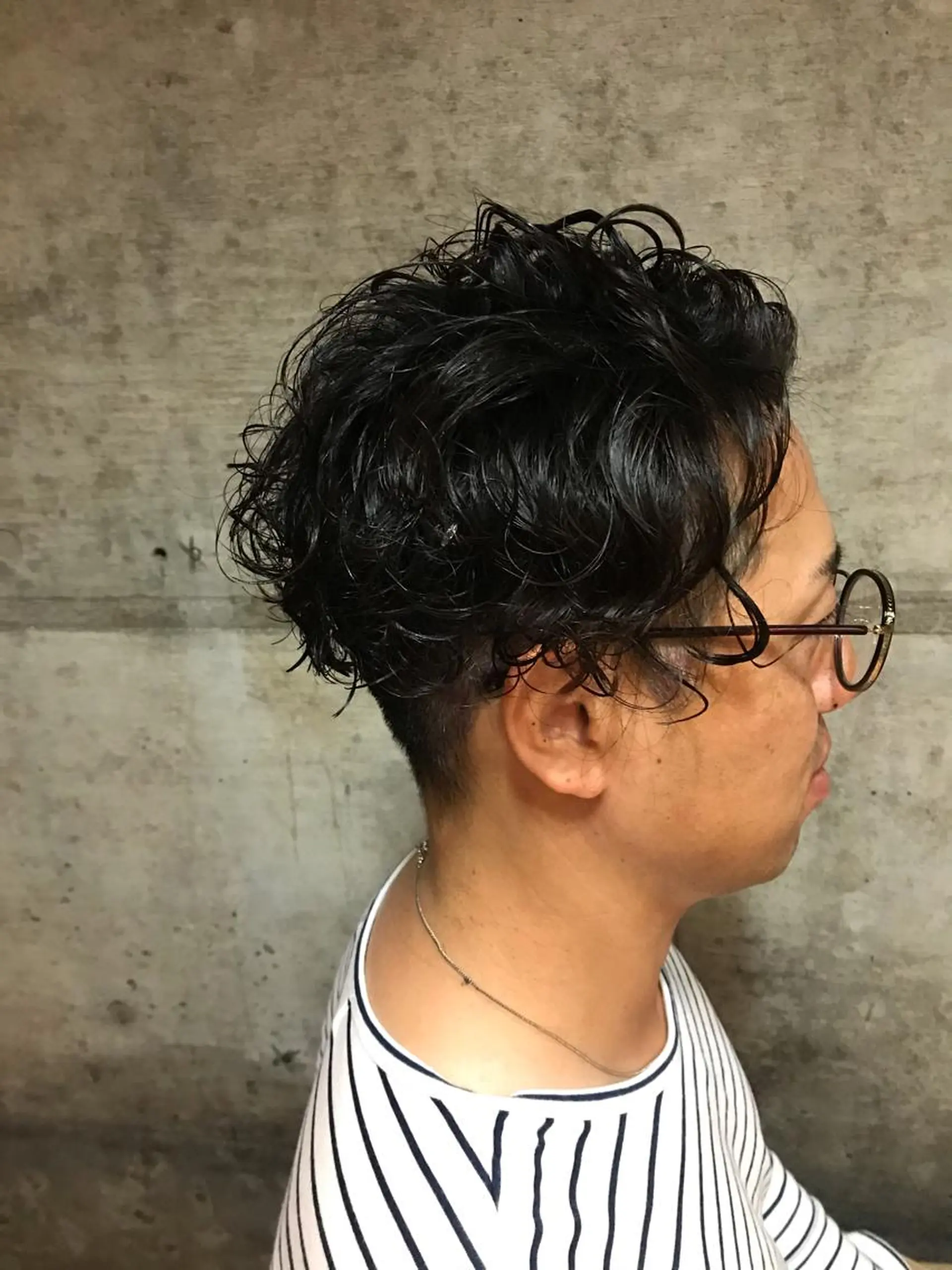 パーマ メンズ ビジネス ere hair salonのヘアスタイル