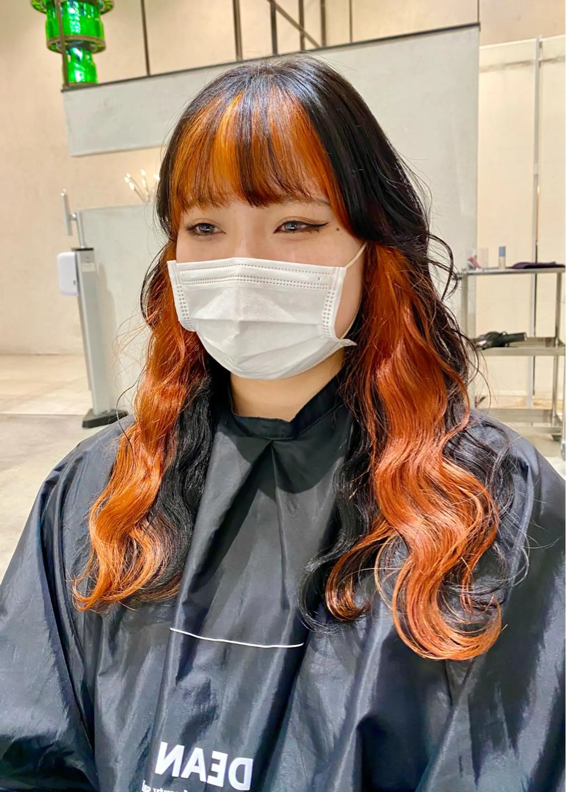 ロング カラー DEAN所属・KEIGO/パーマ ハイトーン/DEANのヘアスタイル