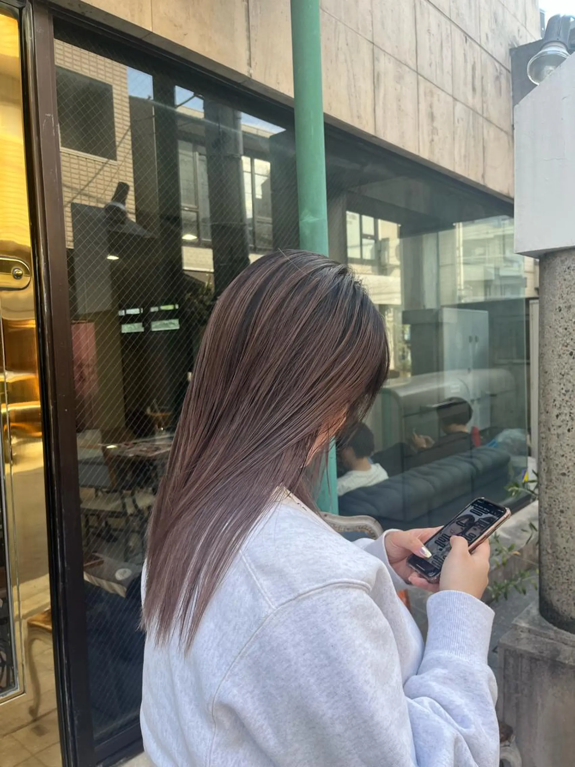 ロング カラー バレイヤージュ レイヤーカット カット ヘアカラー トリートメント DX所属・✨メンズスタイル✨ Daiのヘアスタイル