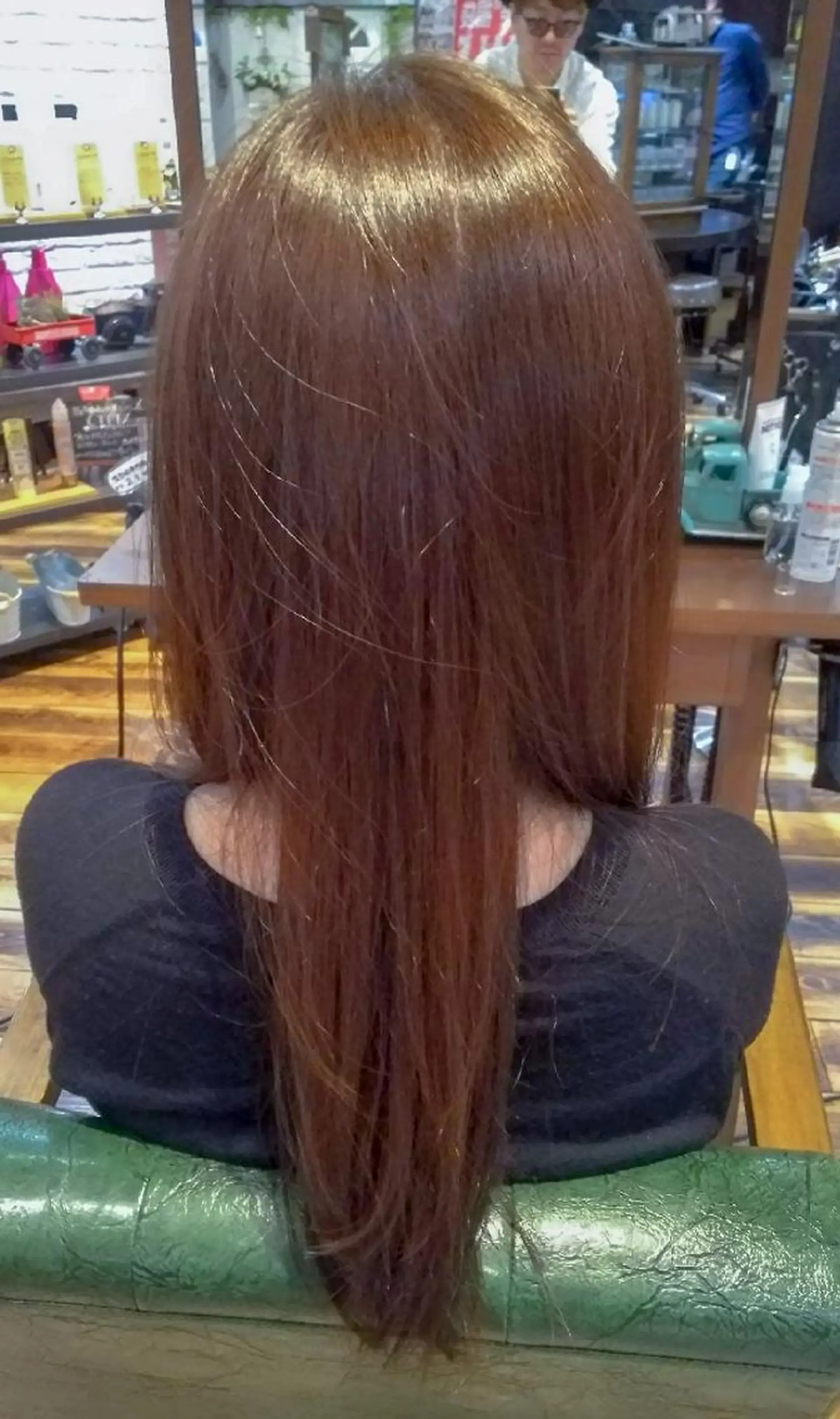 ミディアム カラー カット ヘアカラー ✂デザインカット🐟 高評価✂戸崎俊成✂のヘアスタイル