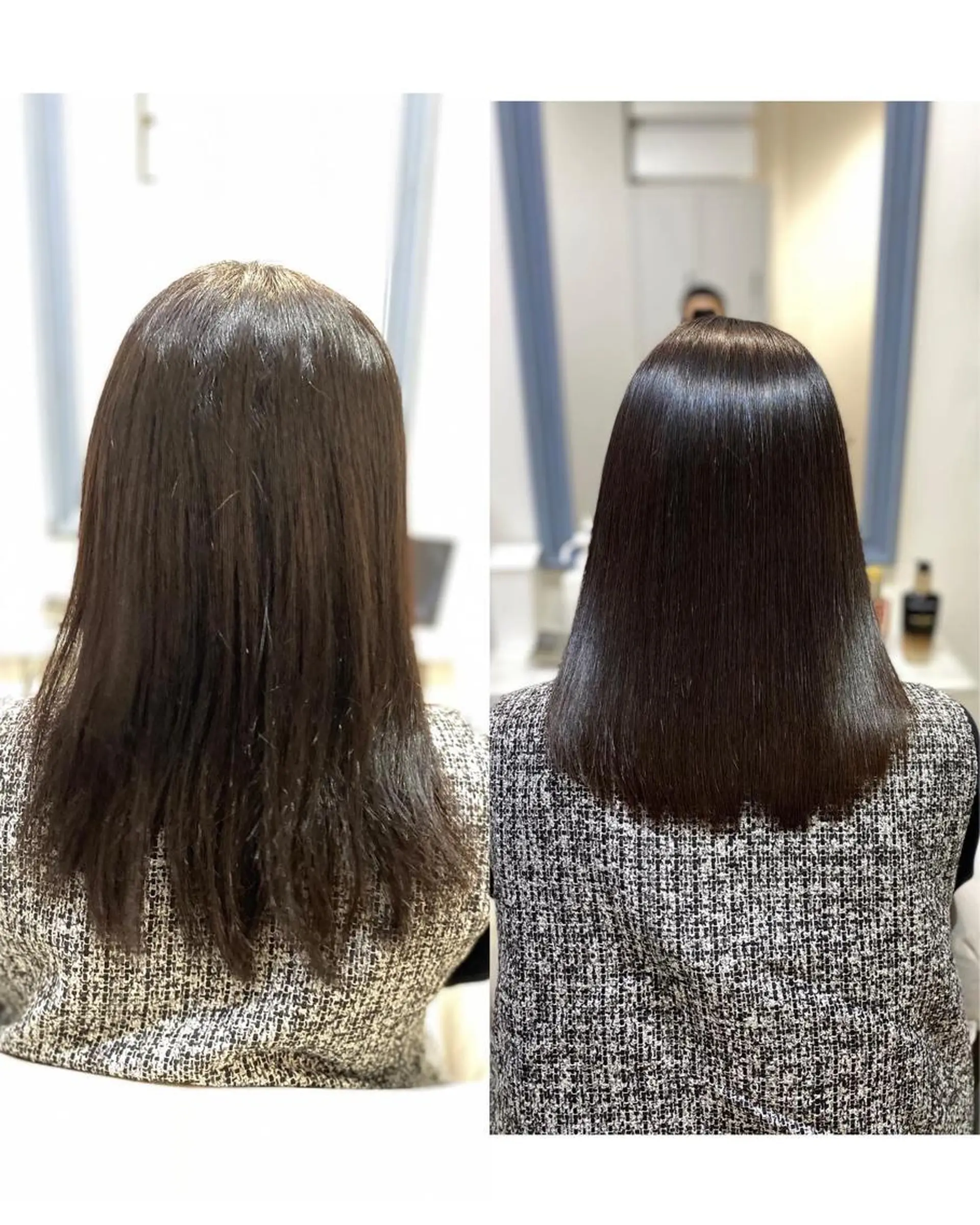 ミディアム 縮毛矯正 ✨髪質改善が大好評✨ 美容室lic近藤✨のヘアスタイル