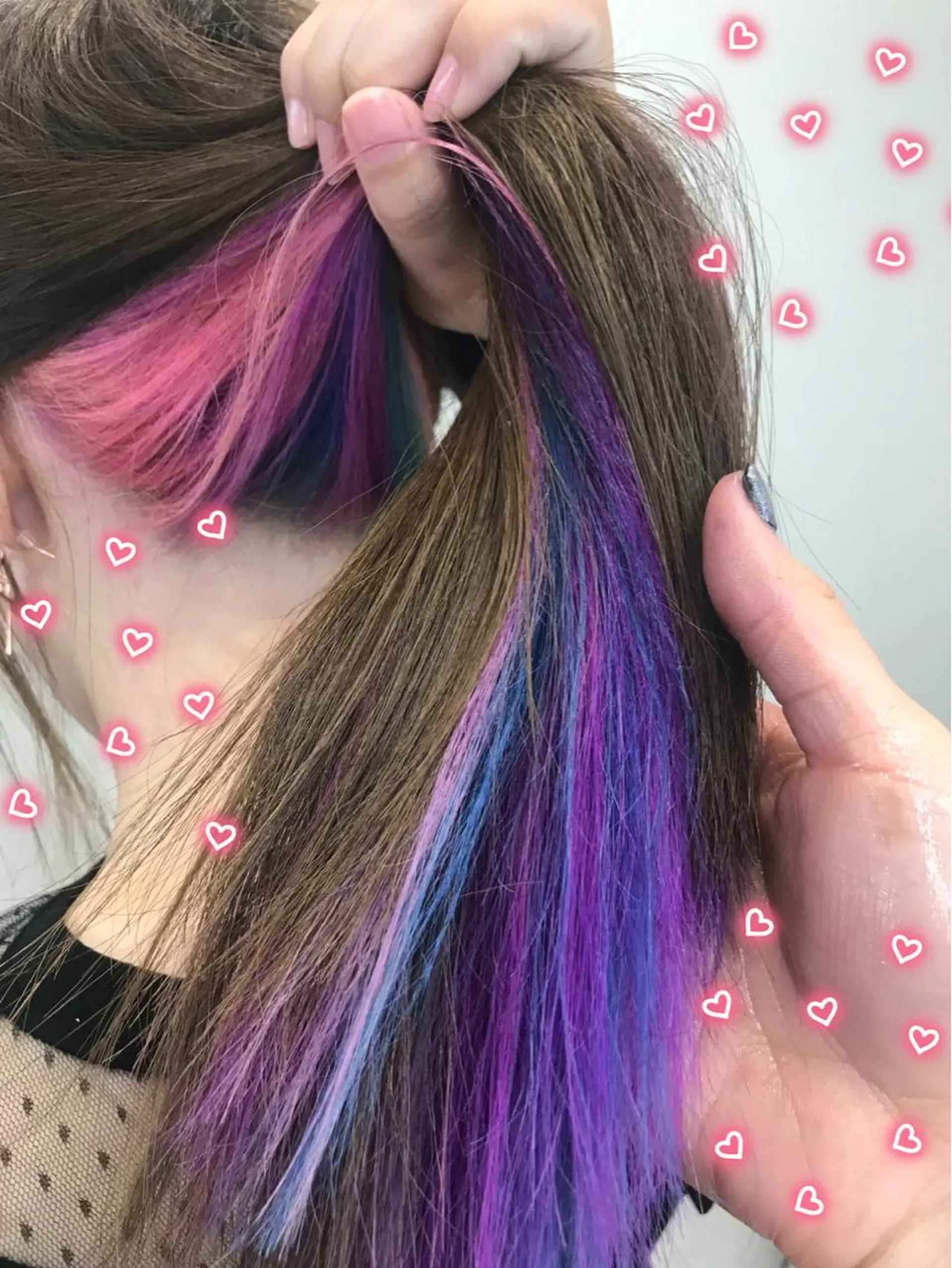 カラー ピンクカラー EMANON新宿東口所属・新宿駅近♡個室 ♡関口三都季🌜のヘアスタイル