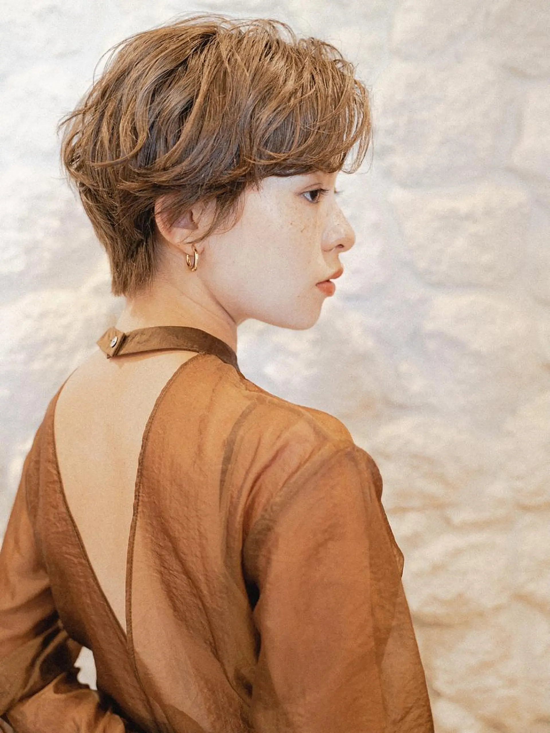 ショート 柳下 涼のヘアスタイル