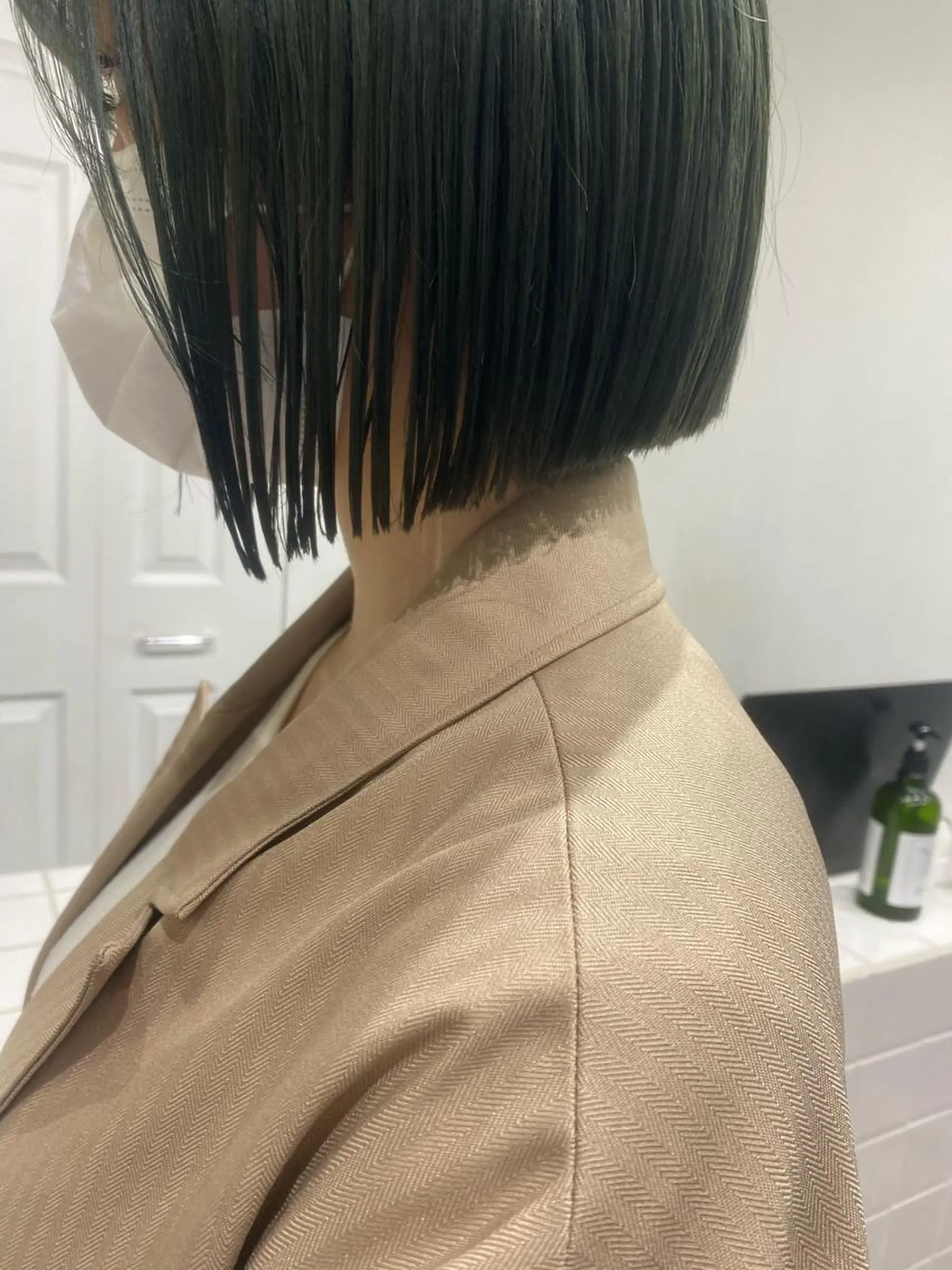 ショート カラー ササキカズマ〻透明感 〻色落ち〻赤み消しのヘアスタイル