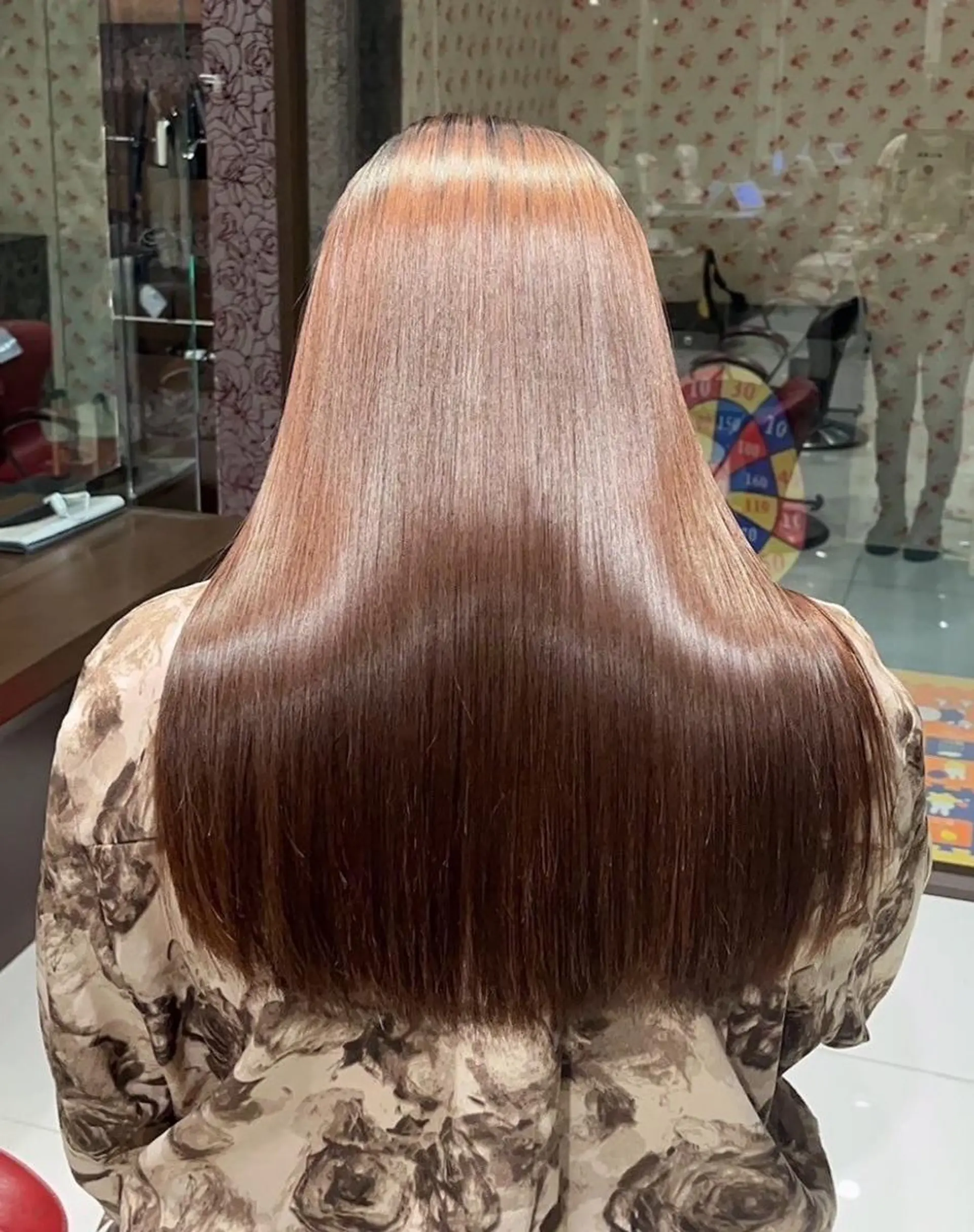 ロング 大川 有香のヘアスタイル