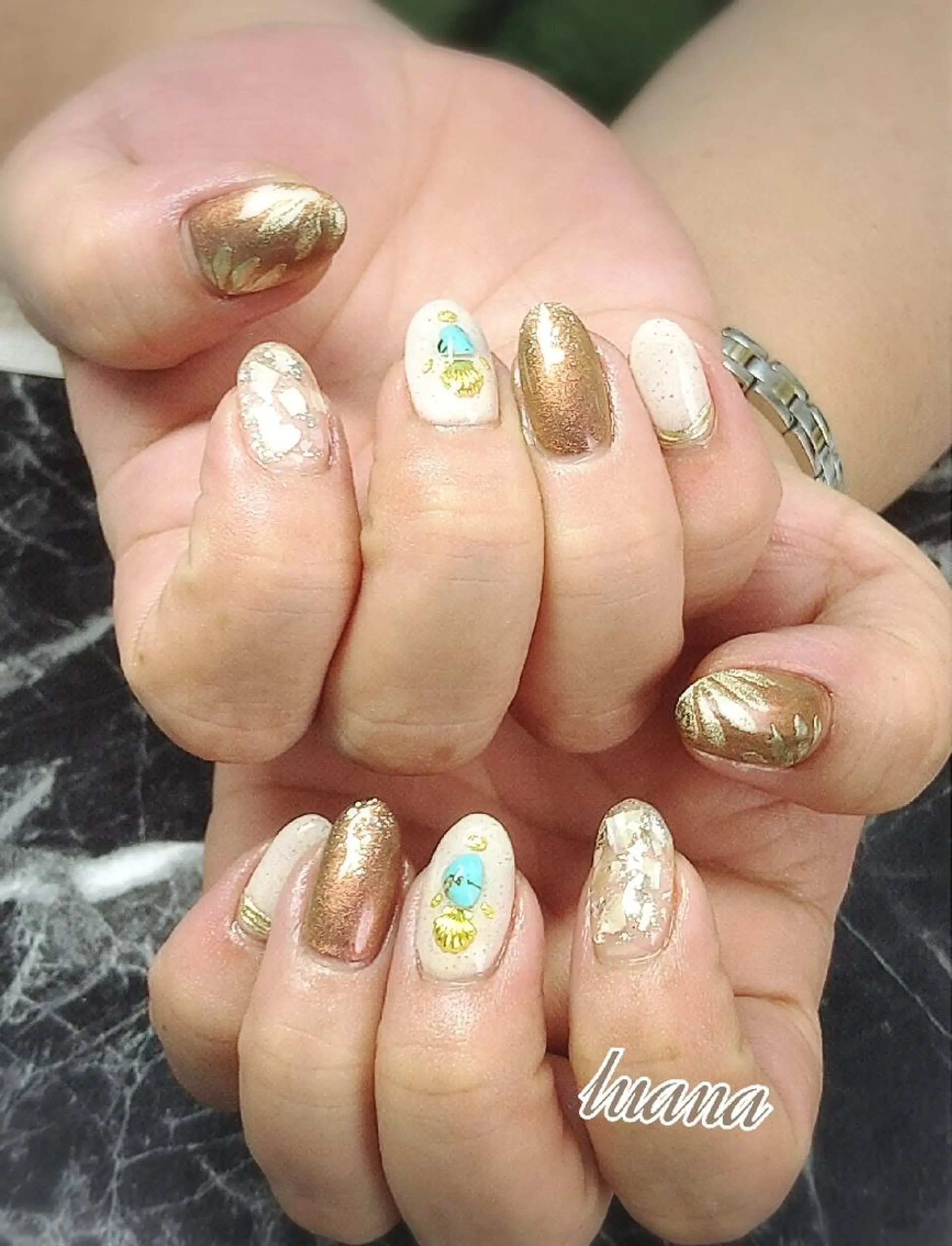 ネイル ハンドネイル LUANA  TAKAHASHIのネイルデザイン