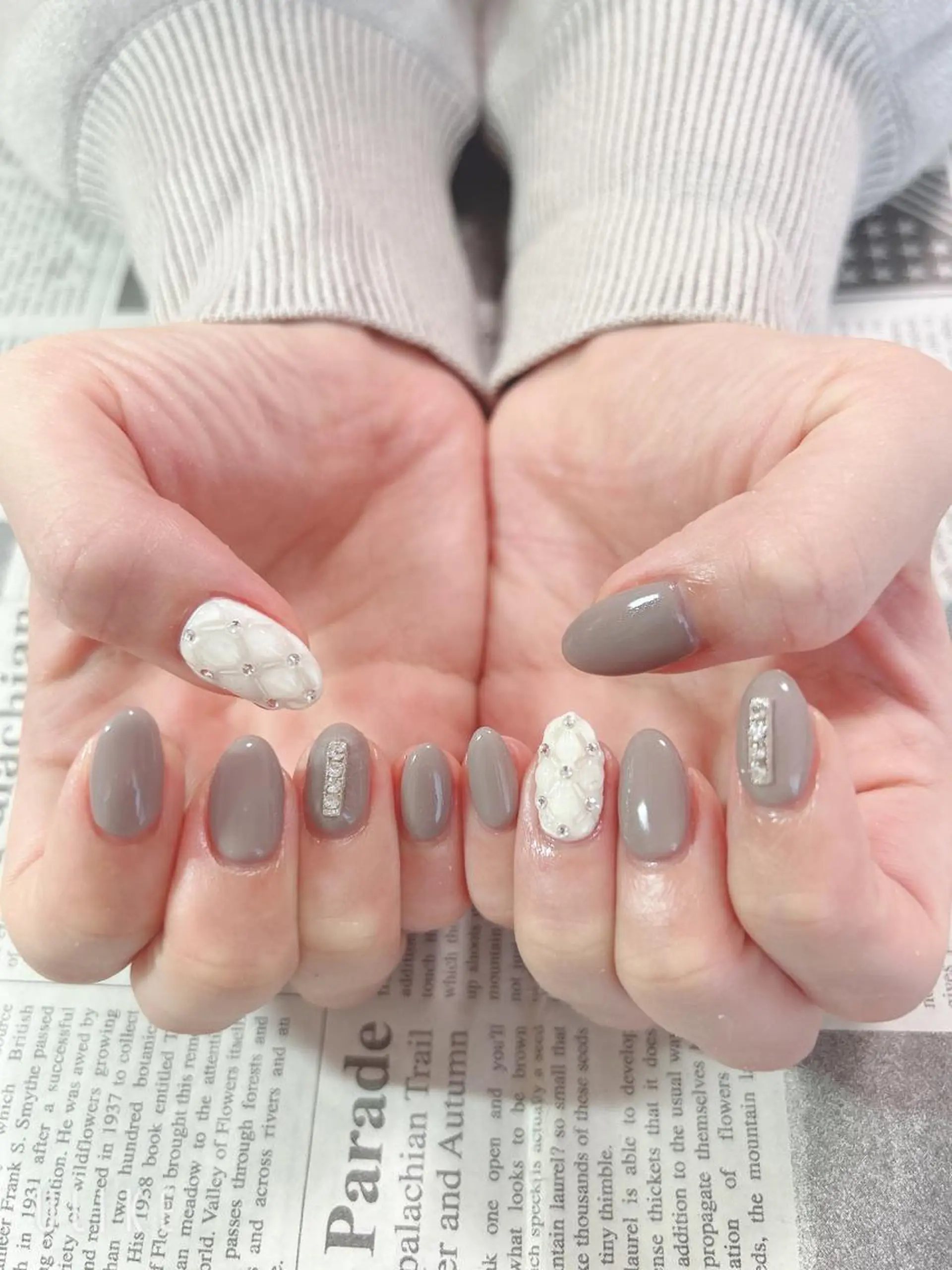 ネイル ハンドネイル ハンドケア 森山 舞のネイルデザイン