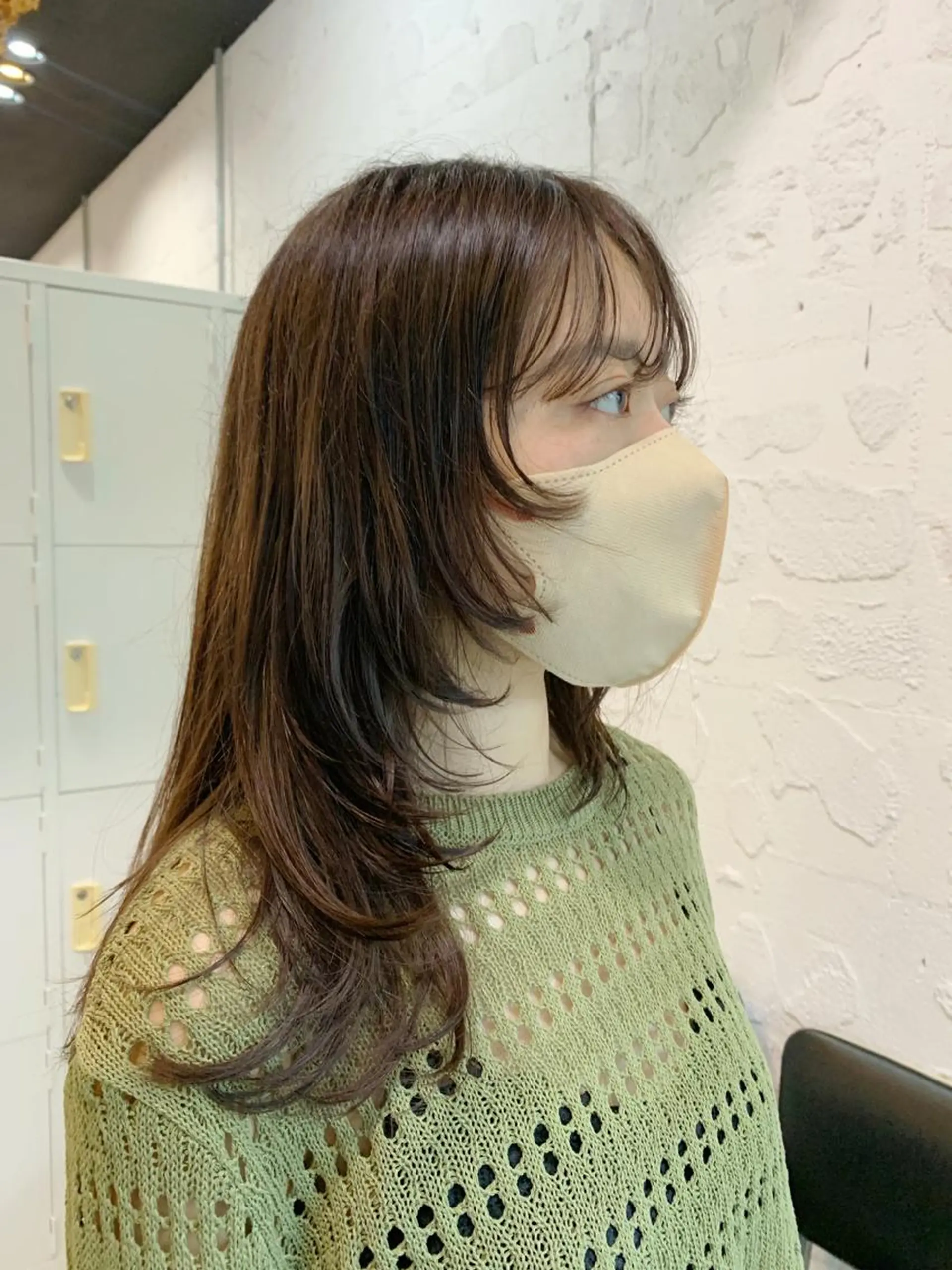 ロング ロング ウルフカット カット ヘアカラー トリートメント カトウ ユウカのヘアスタイル