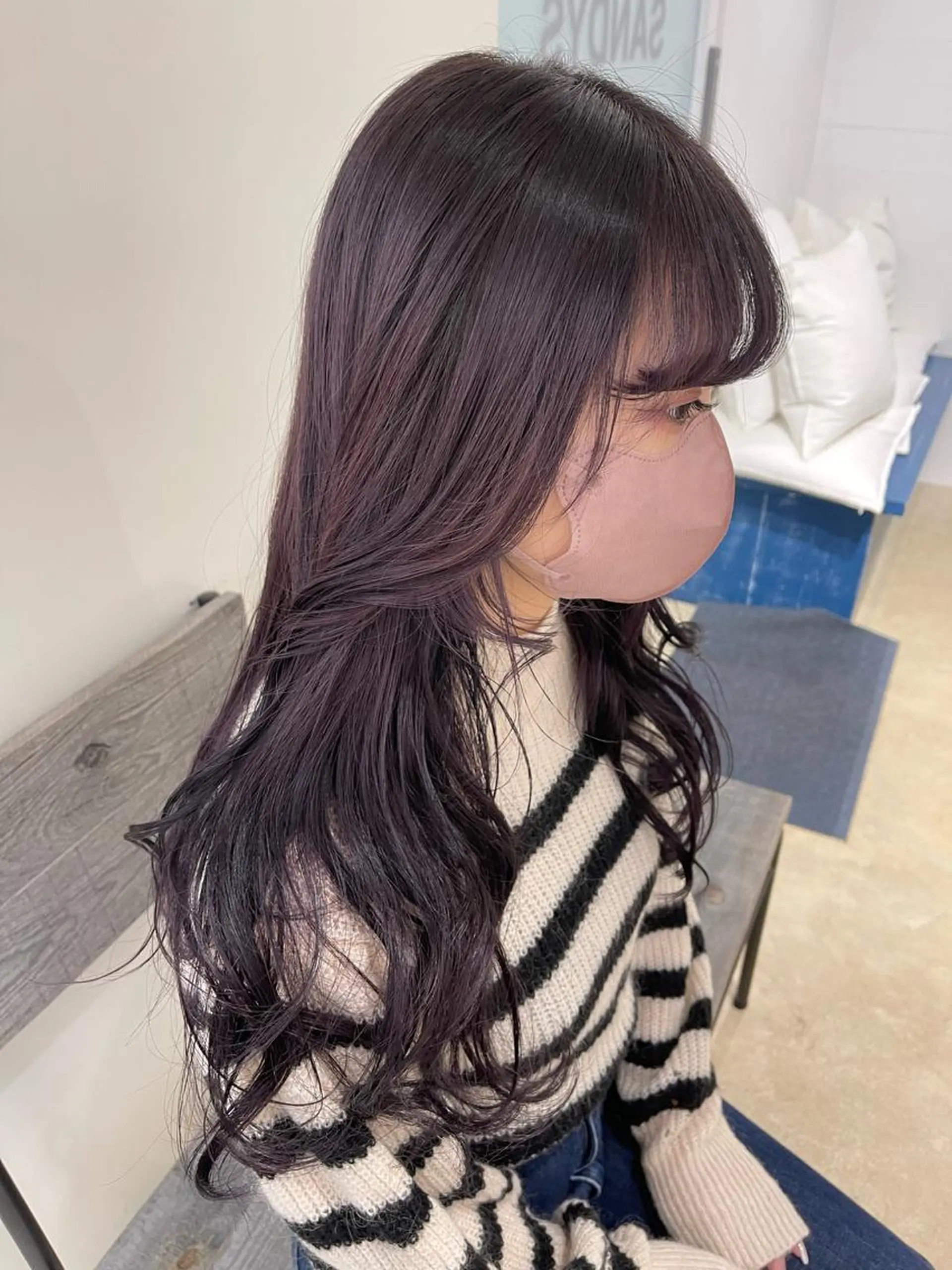 ロング ボブ・韓国ヘア特化 美容師💕織茂ひかりのヘアスタイル