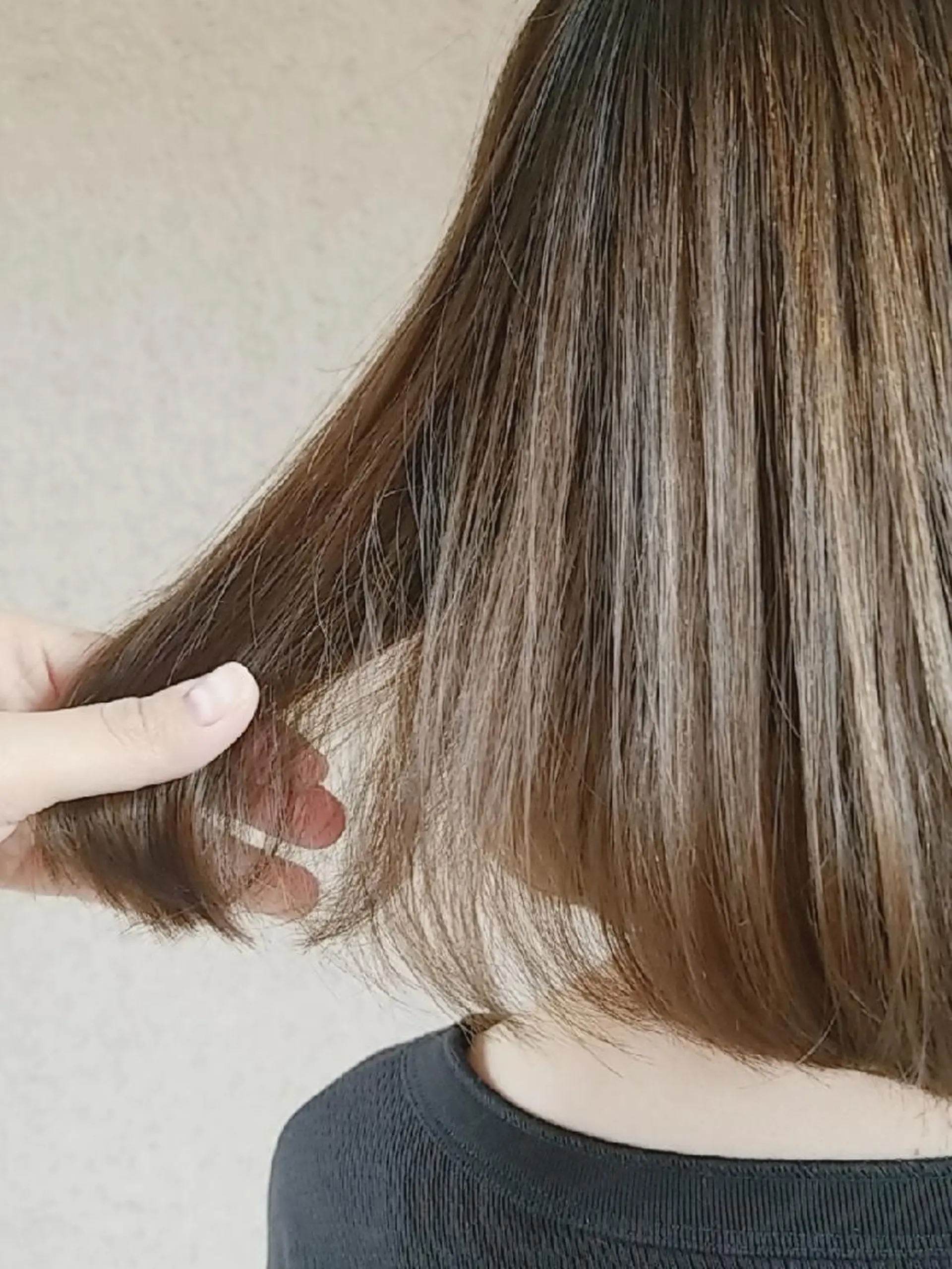 ミディアム カット ヘアカラー トリートメント Day&Night [店長]Chiakiのヘアスタイル