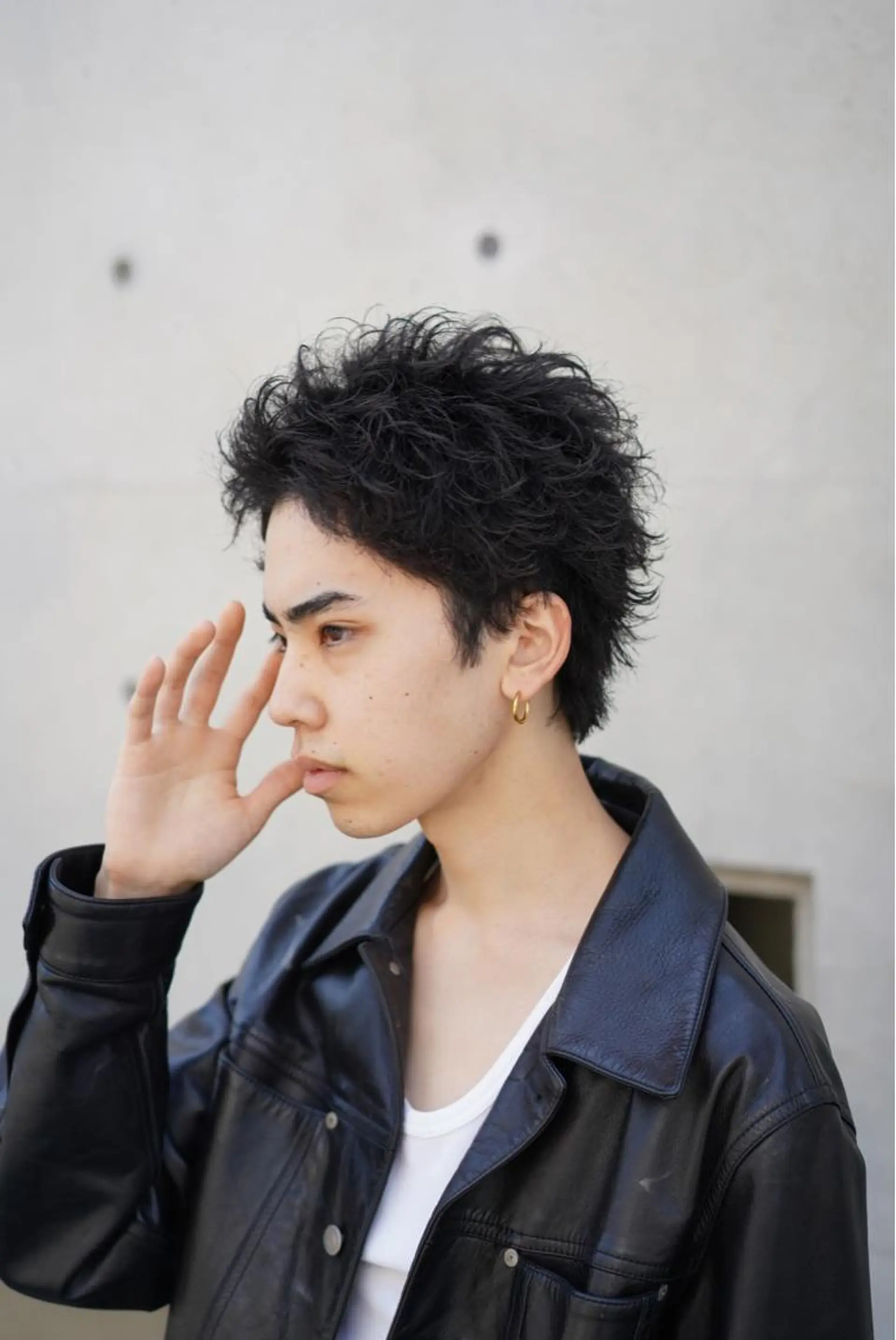 ショート パーマ ツイストスパイラルパーマ ニュアンスパーマ スパイラルパーマ fifth リュウセイのヘアスタイル