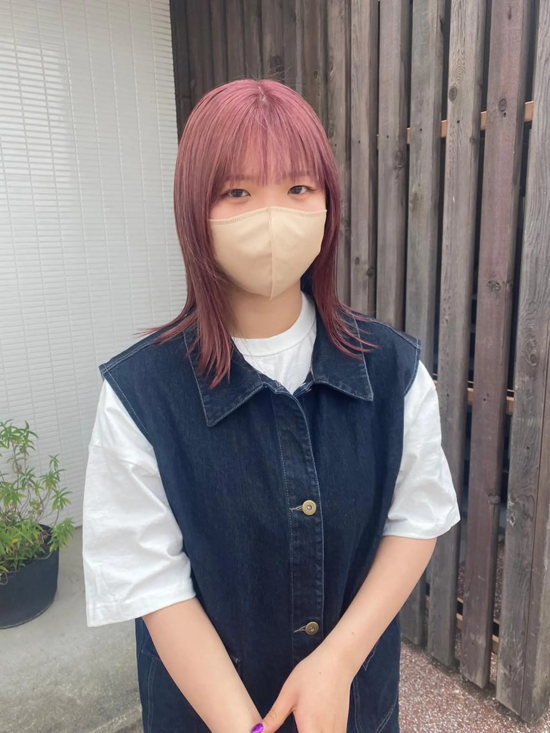 ミディアム カラー レイヤーカット/ miranのヘアスタイル