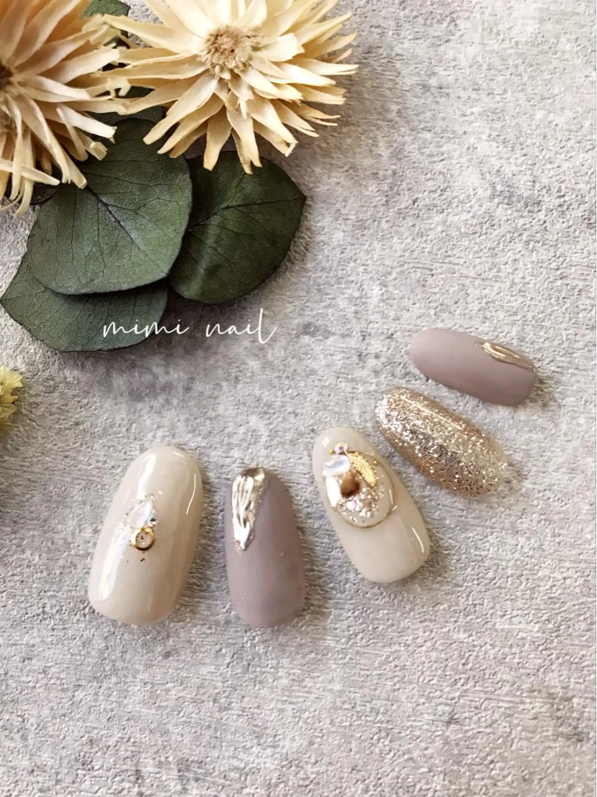 ネイル ハンドネイル mimi nailのネイルデザイン