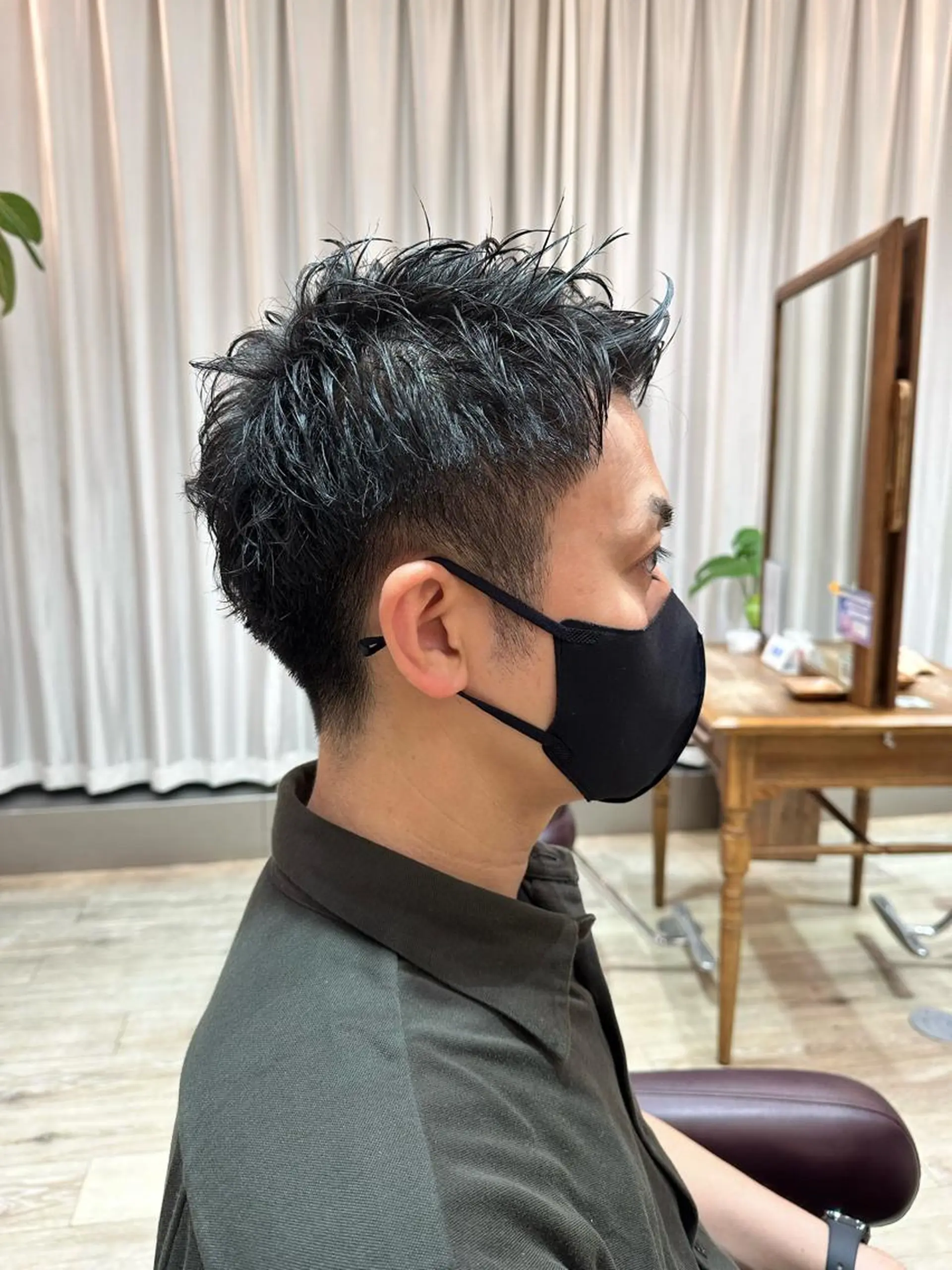 メンズ 刈り上げ 宮原 智美のヘアスタイル