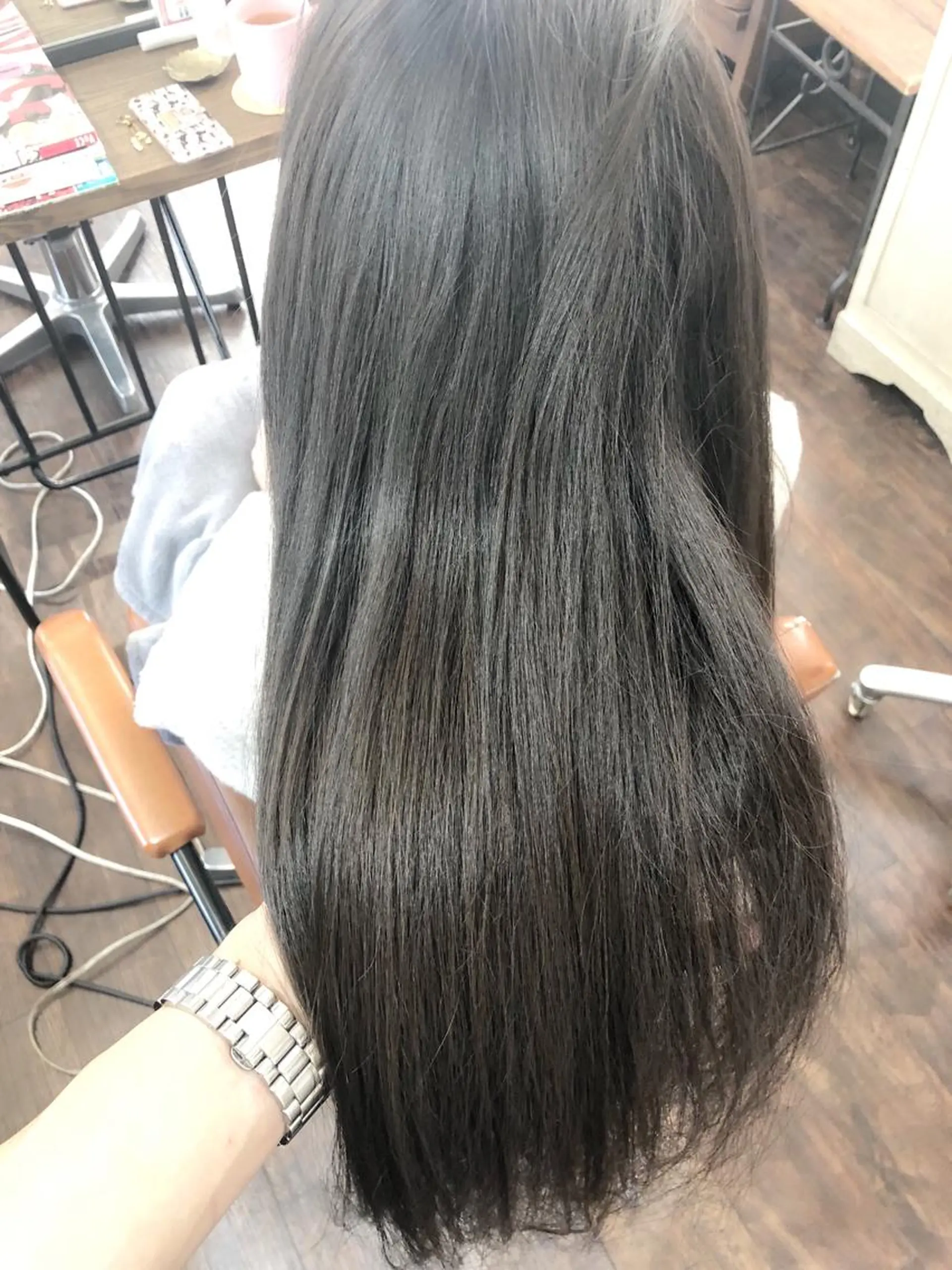 カラー ブルーカラー ブルーグレー ブルーグレージュ 透明感カラー グレージュ カット ヘアカラー トリートメント ヘッドスパ グレージュ/髪質改善 Yamato.hのヘアスタイル