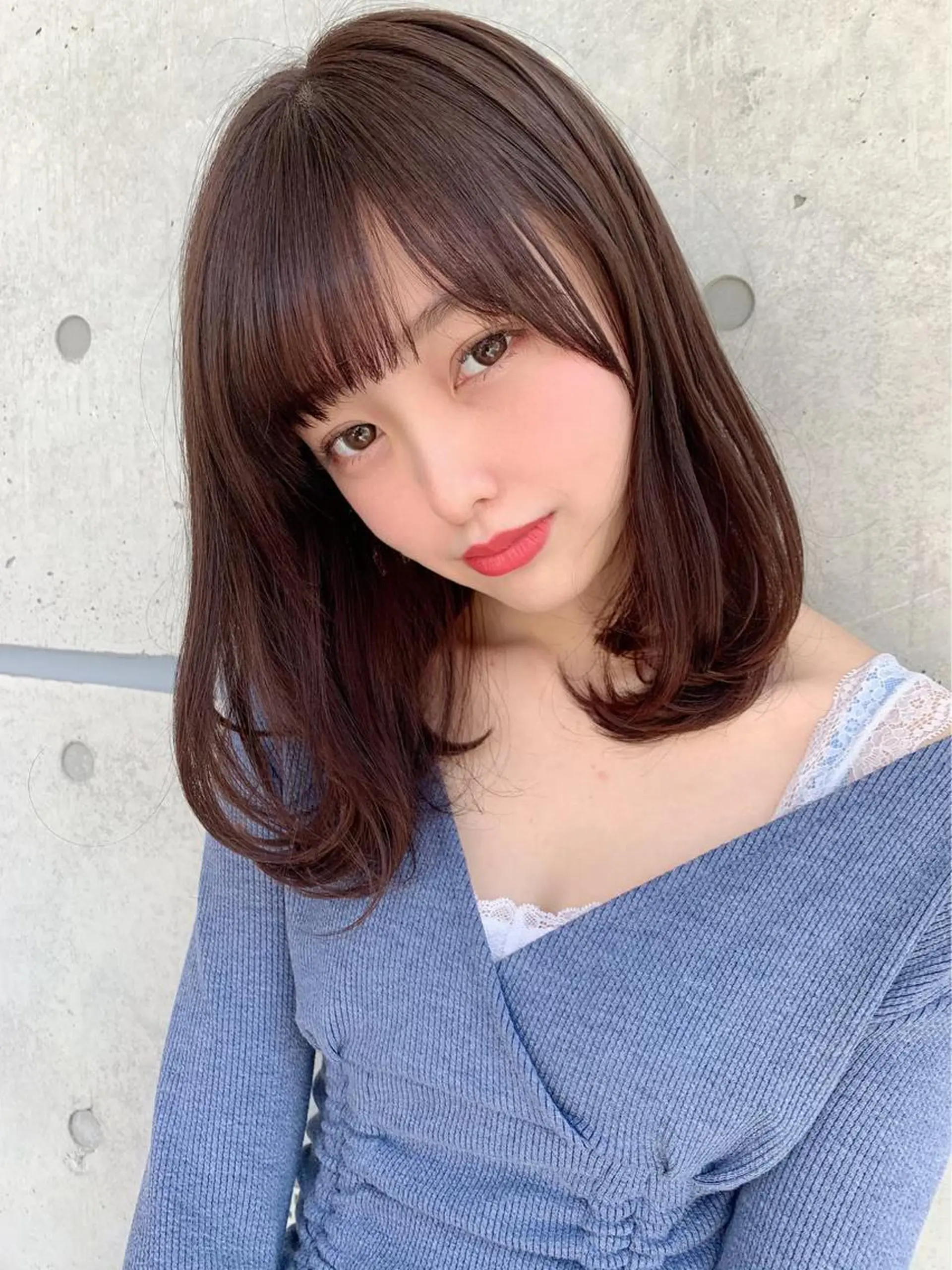 ミディアム カラー ヘアアレンジ 🩰透明感カラー♡ UTA🩰のヘアスタイル