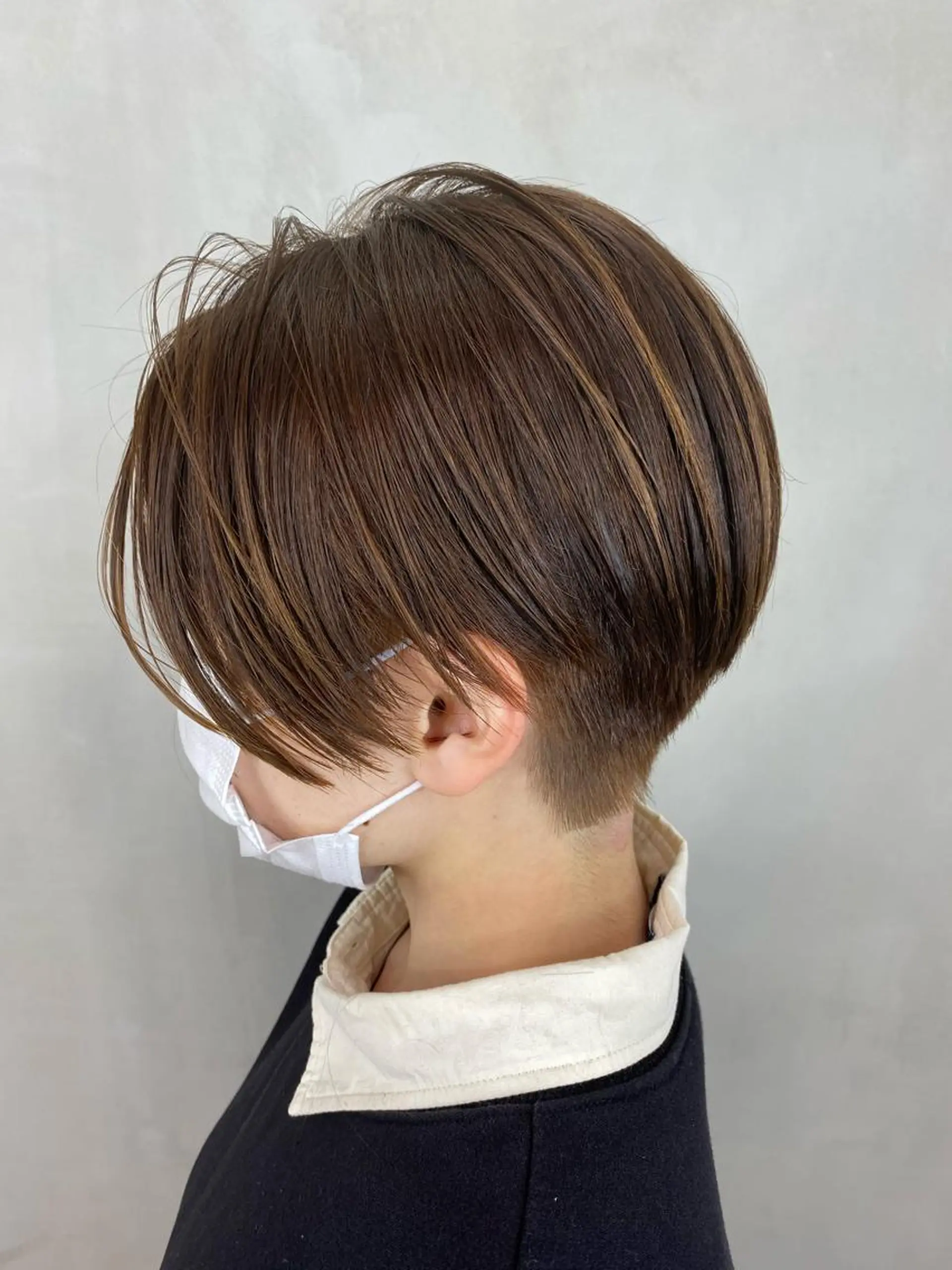 ショート カラー ショートボブ ハイライトカラー ボブ ハイライト ショートヘア MUK ムクのヘアスタイル