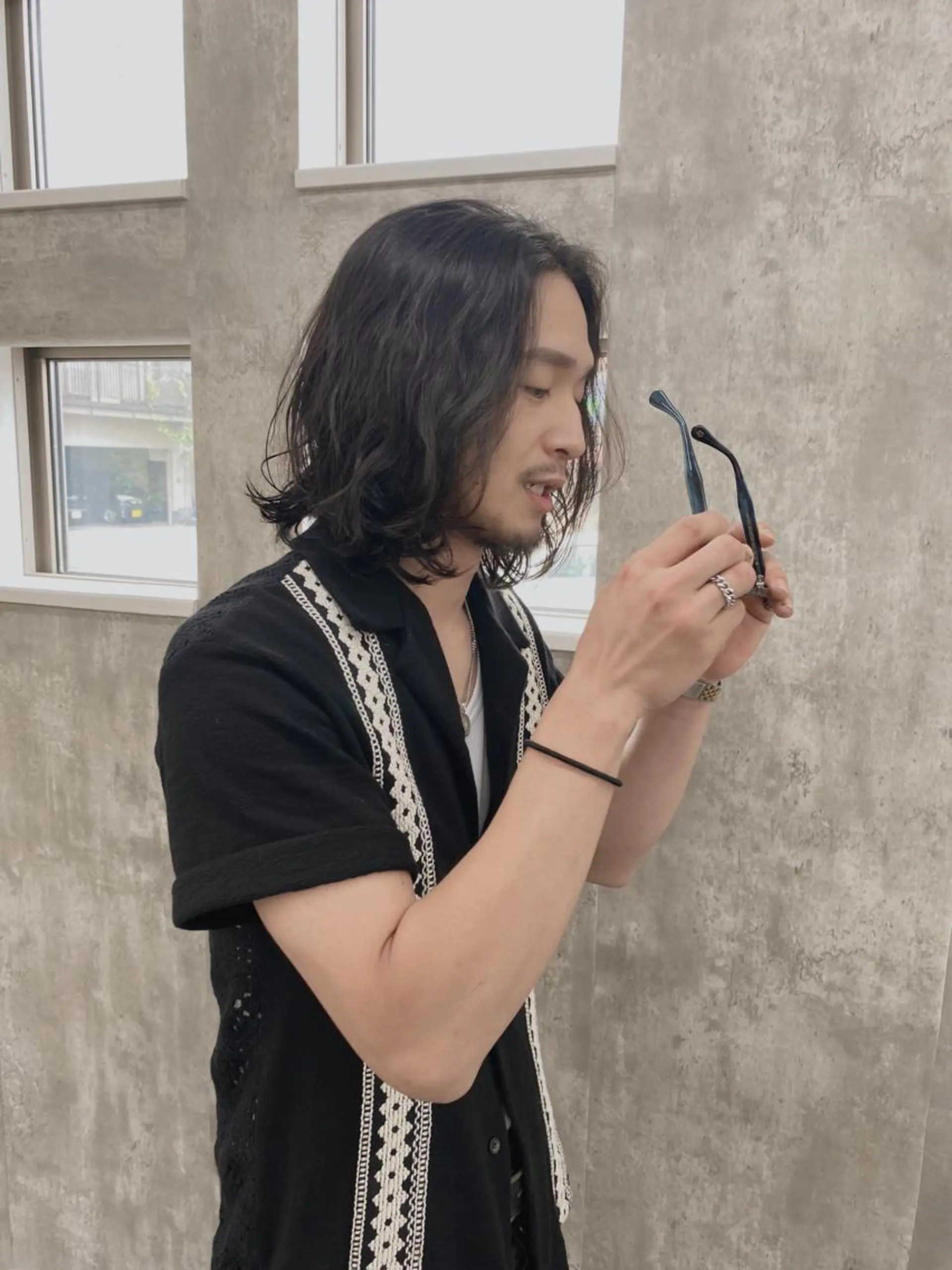 パーマ メンズ 1席のみの 美容室IKKIのヘアスタイル