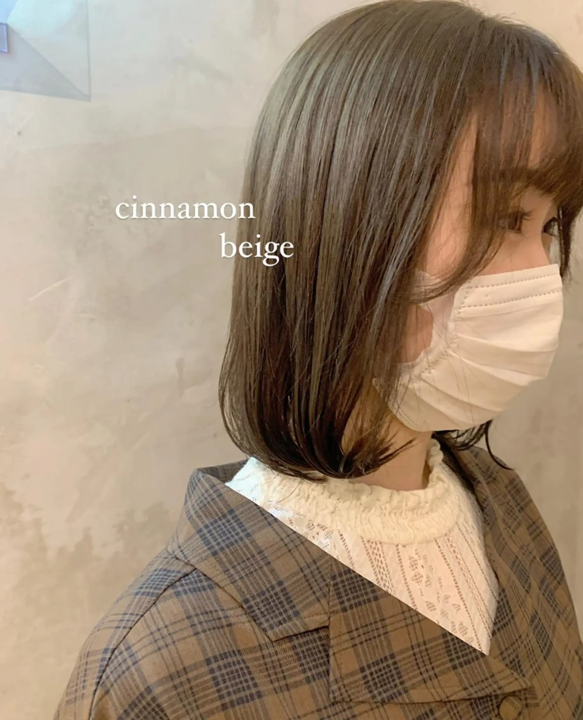 セミロング カラー murai airiのヘアスタイル