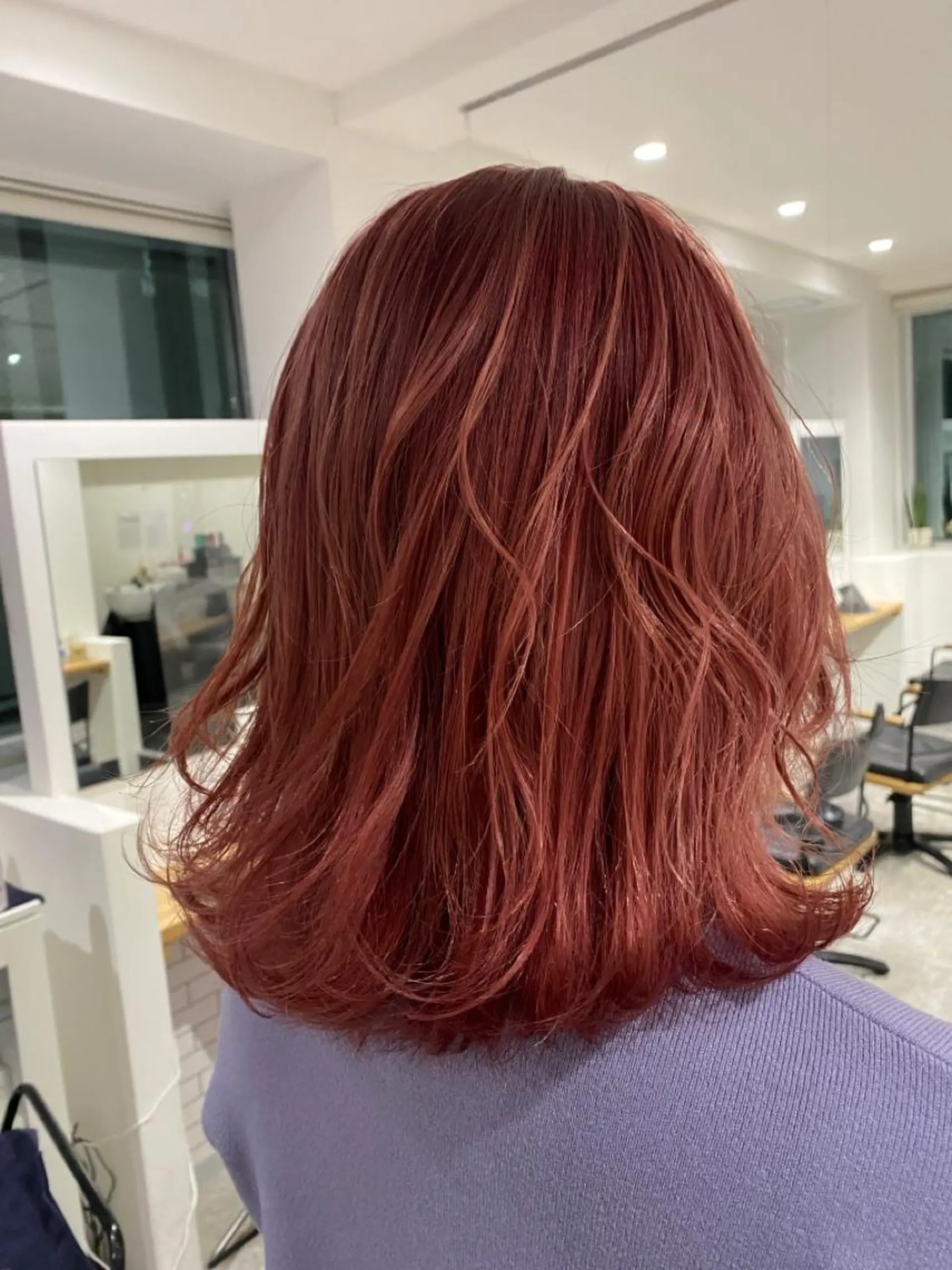 ショート カラー ピンクカラー カット ヘアカラー JILBLAN京都 ショート/ハイライトのヘアスタイル