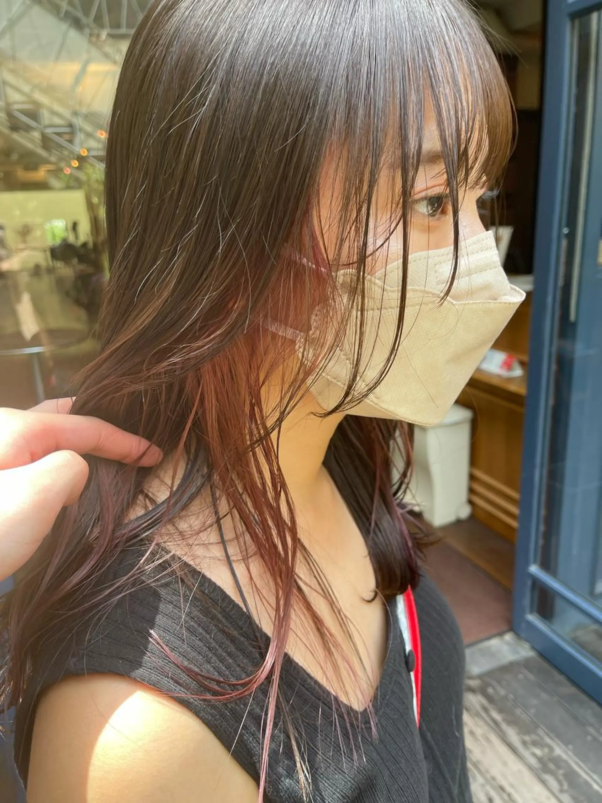 セミロング カラー メイクス表参道所属・ショート/ボブ 矢野湧也のヘアスタイル