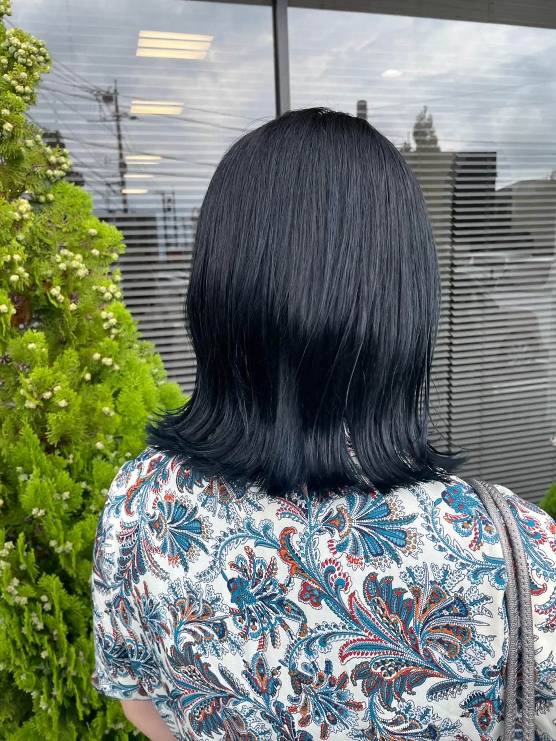 ミディアム 河口 友里のヘアスタイル