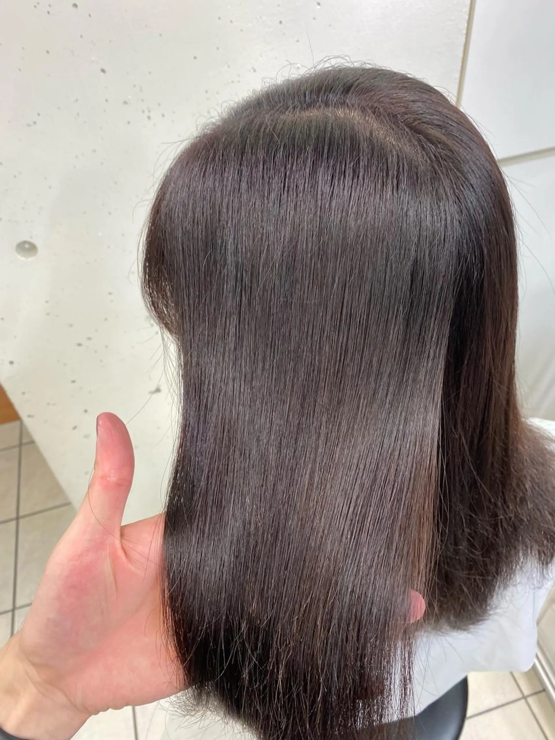 カラー ブラウンカラー メンズ特化 刈り上げない/金井のヘアスタイル