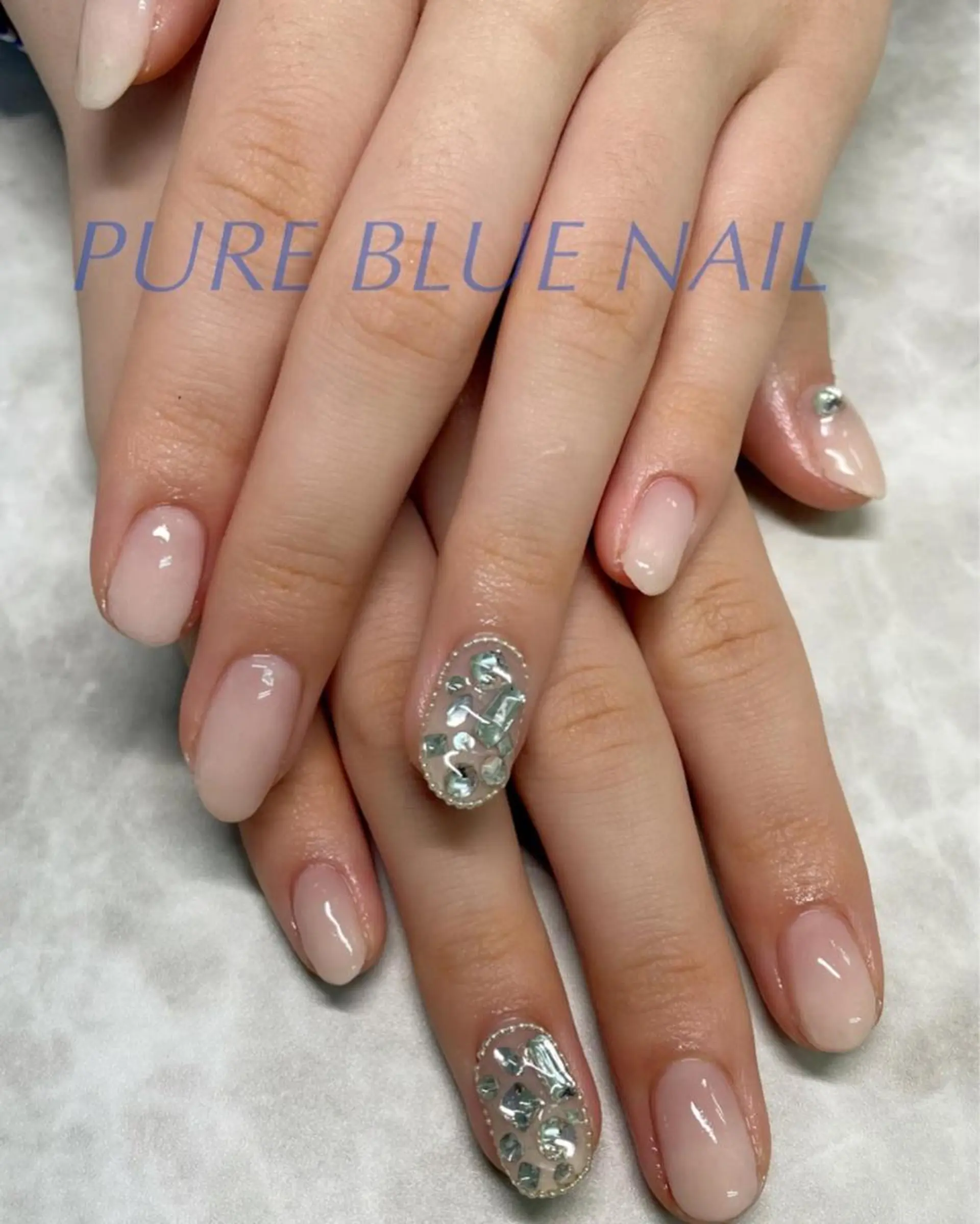 ネイル PURE BLUE NAILのネイルデザイン
