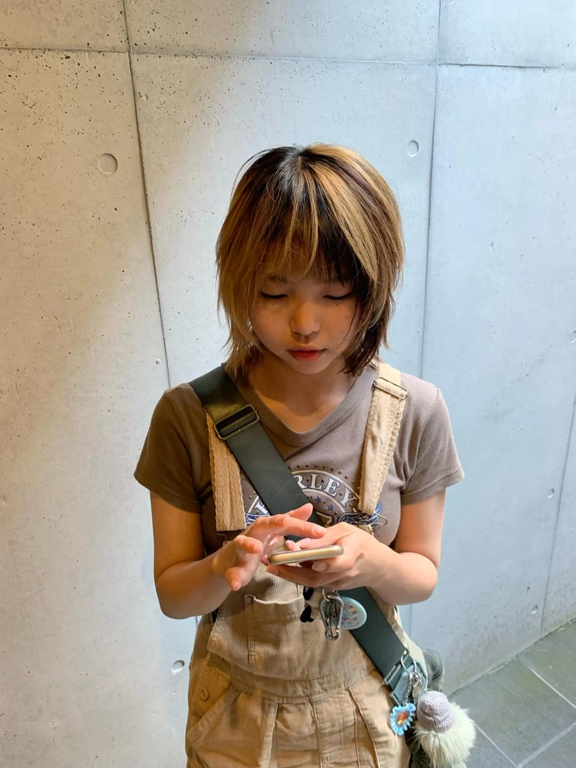 ミディアム カラー カット ヘアカラー 似合わせウルフ/ レイヤー/山本祐輔のヘアスタイル