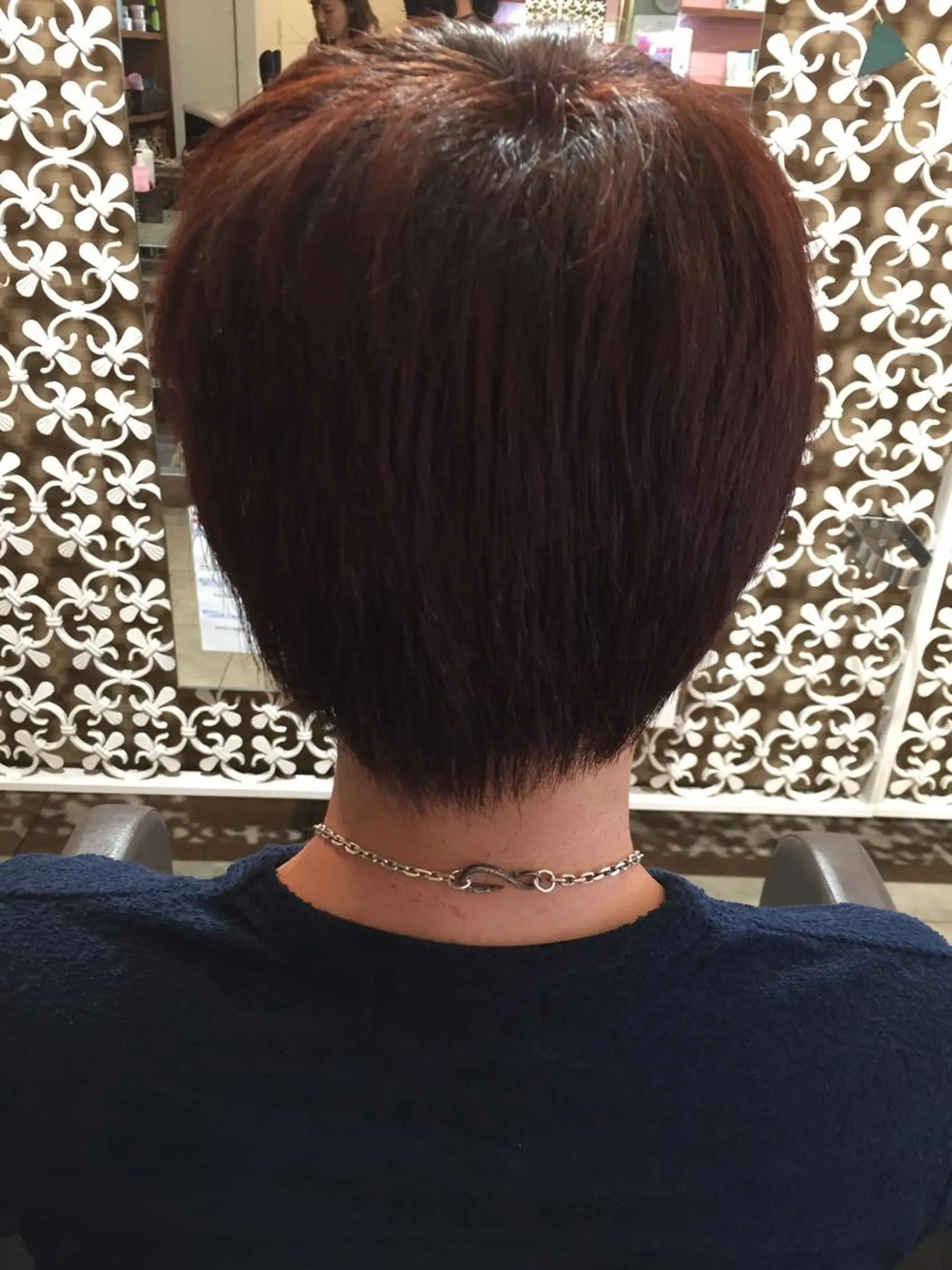 ショート カラー メンズ カット ヘアカラー 髪質改善/痛ませ ないカラー/西村航大のヘアスタイル