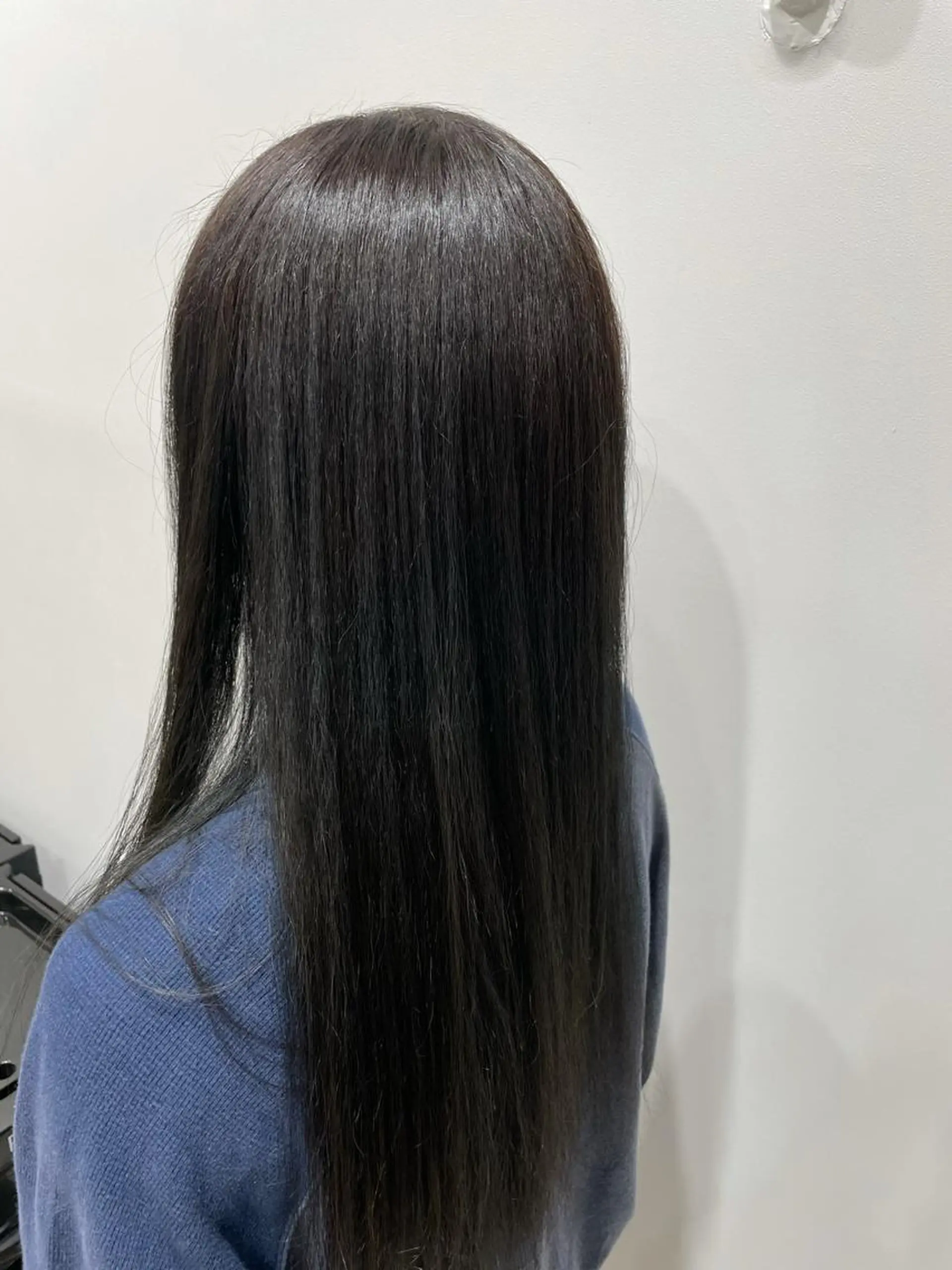 ロング パーマ 縮毛矯正 あさひ かなのヘアスタイル