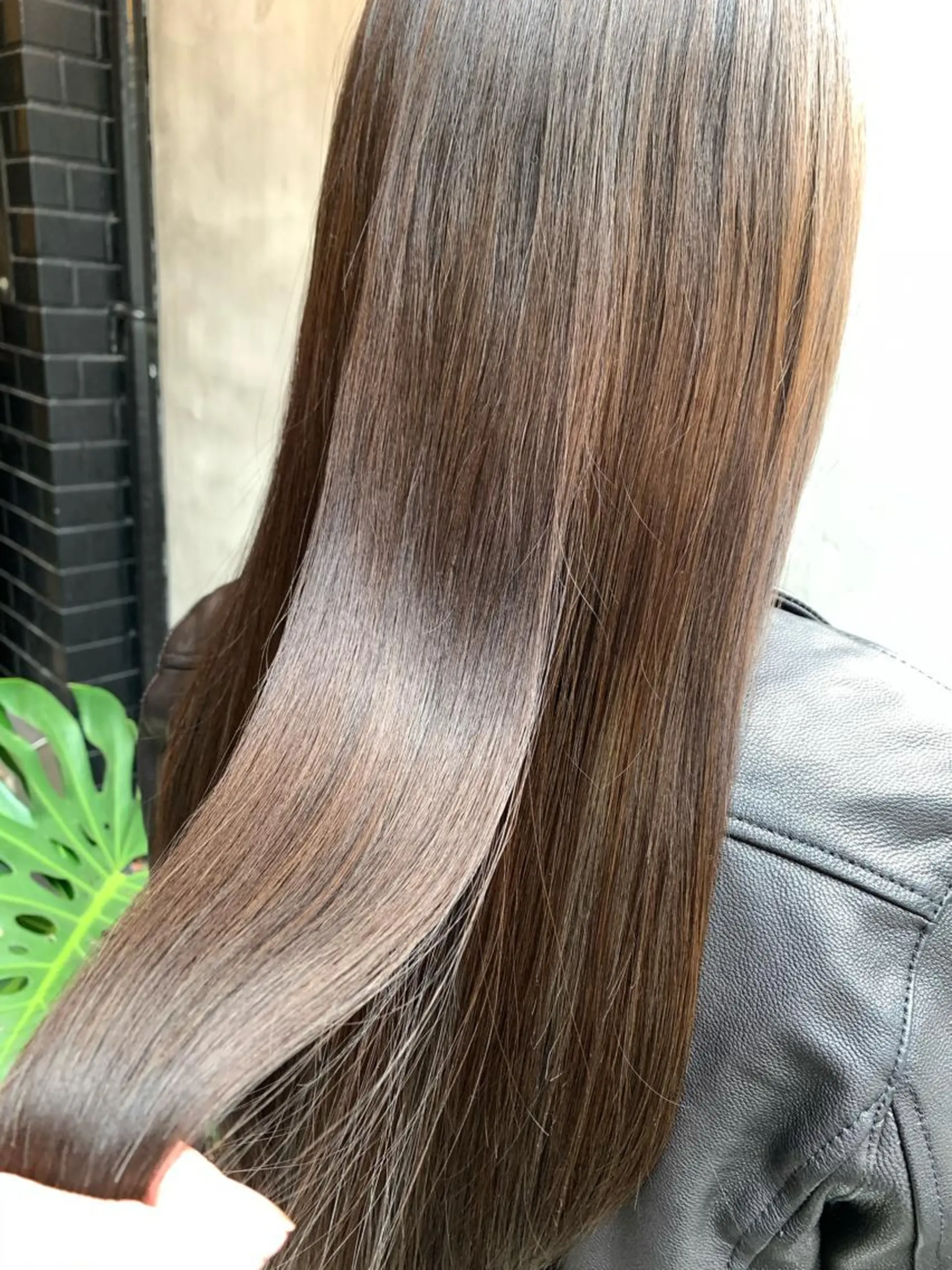 セミロング セミロングパーマ 髪質改善 トリートメント トップ スタイリストのヘアスタイル